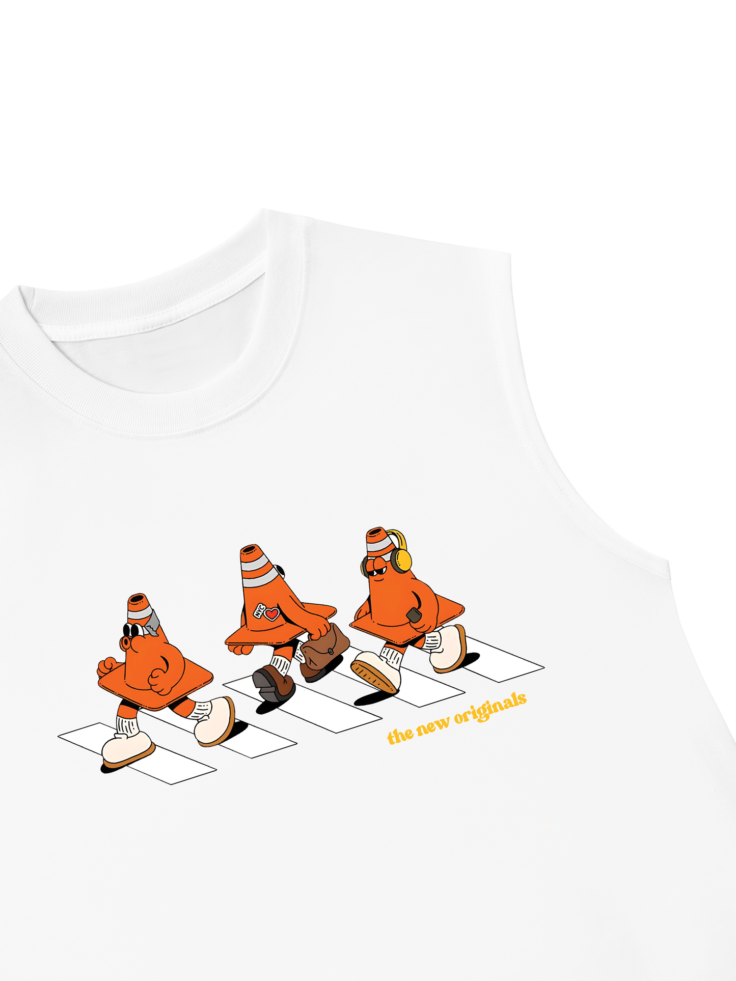 Áo Ba Lỗ Relaxed Fit Go Go Go
