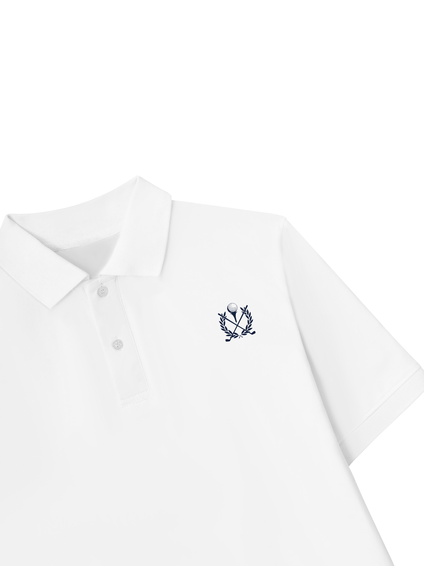 Áo Polo Relaxed Fit Blue Golf Symbol