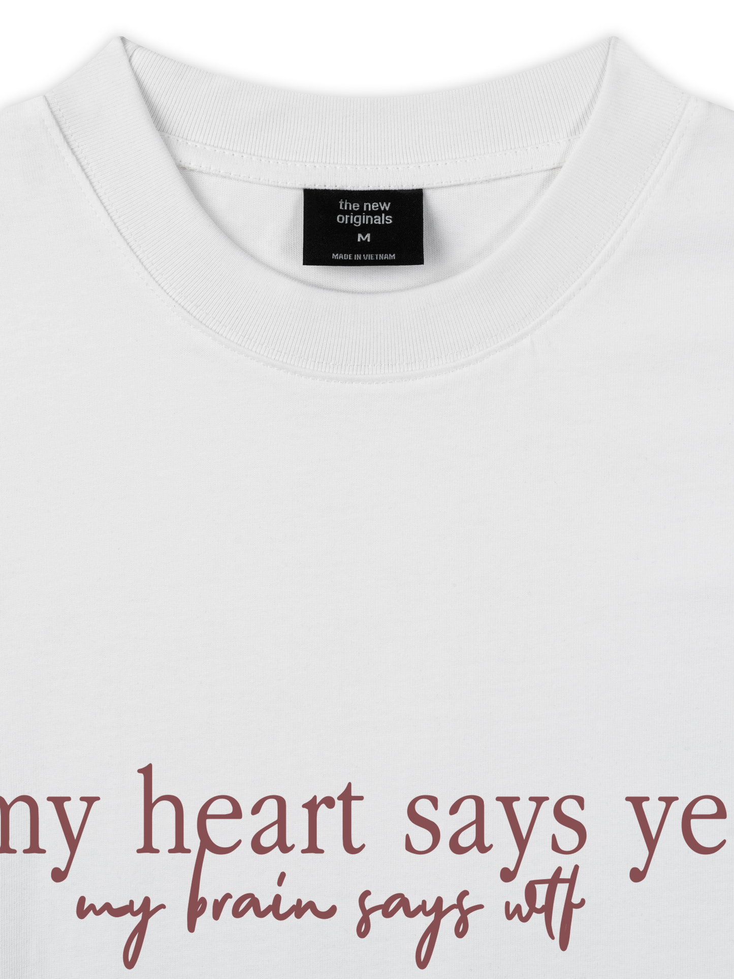 Áo Thun Relaxed Fit My Heart Say Yes