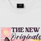 Áo Thun Relaxed Fit Pink Flower Cat