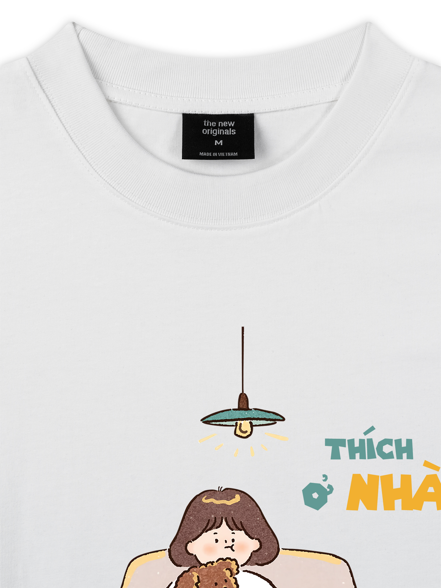 Áo Thun Relaxed Fit Thích Ở Nhà 2