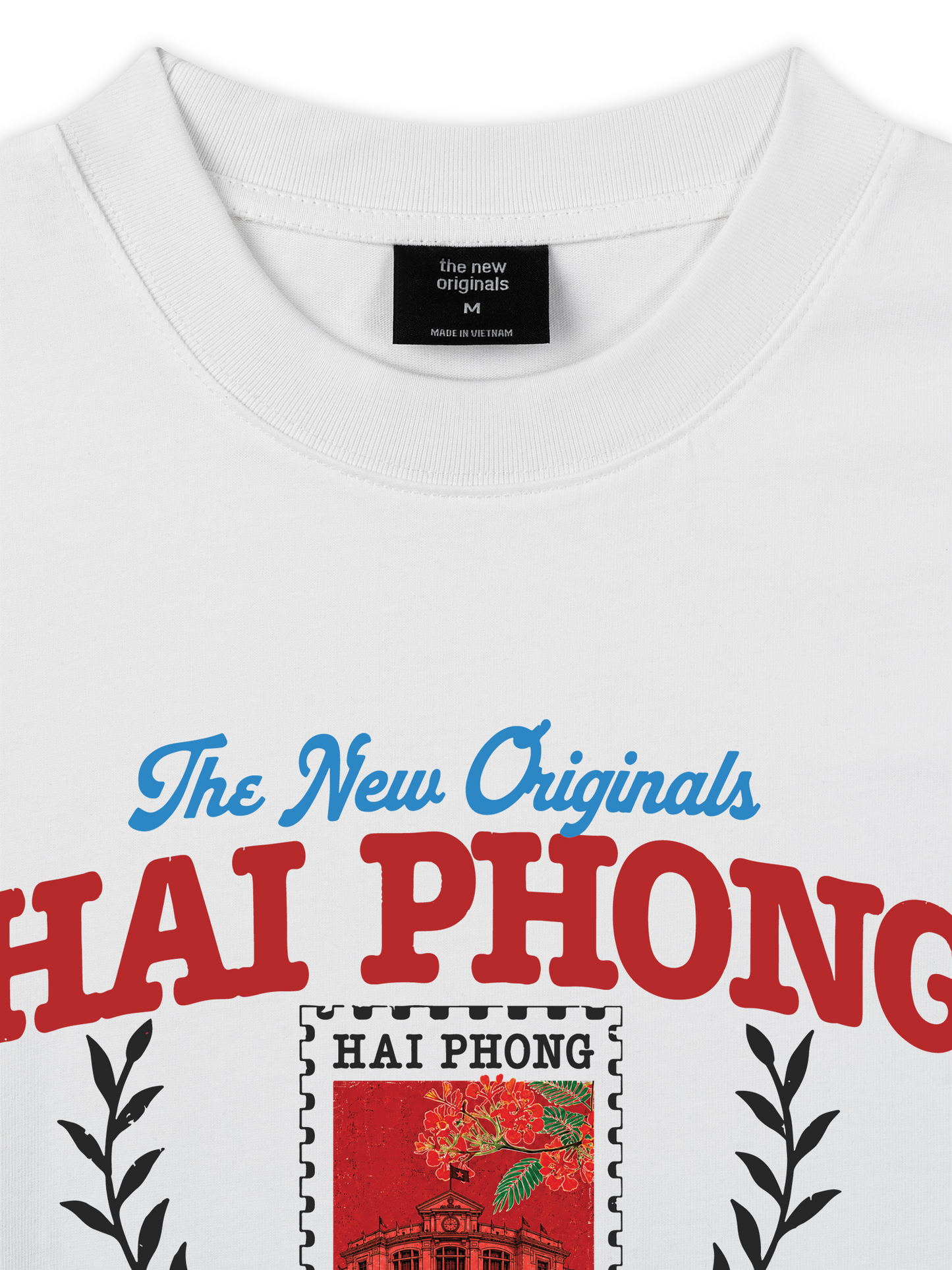 Áo Thun Relaxed Fit Thành Phố Hoa Phượng Đỏ