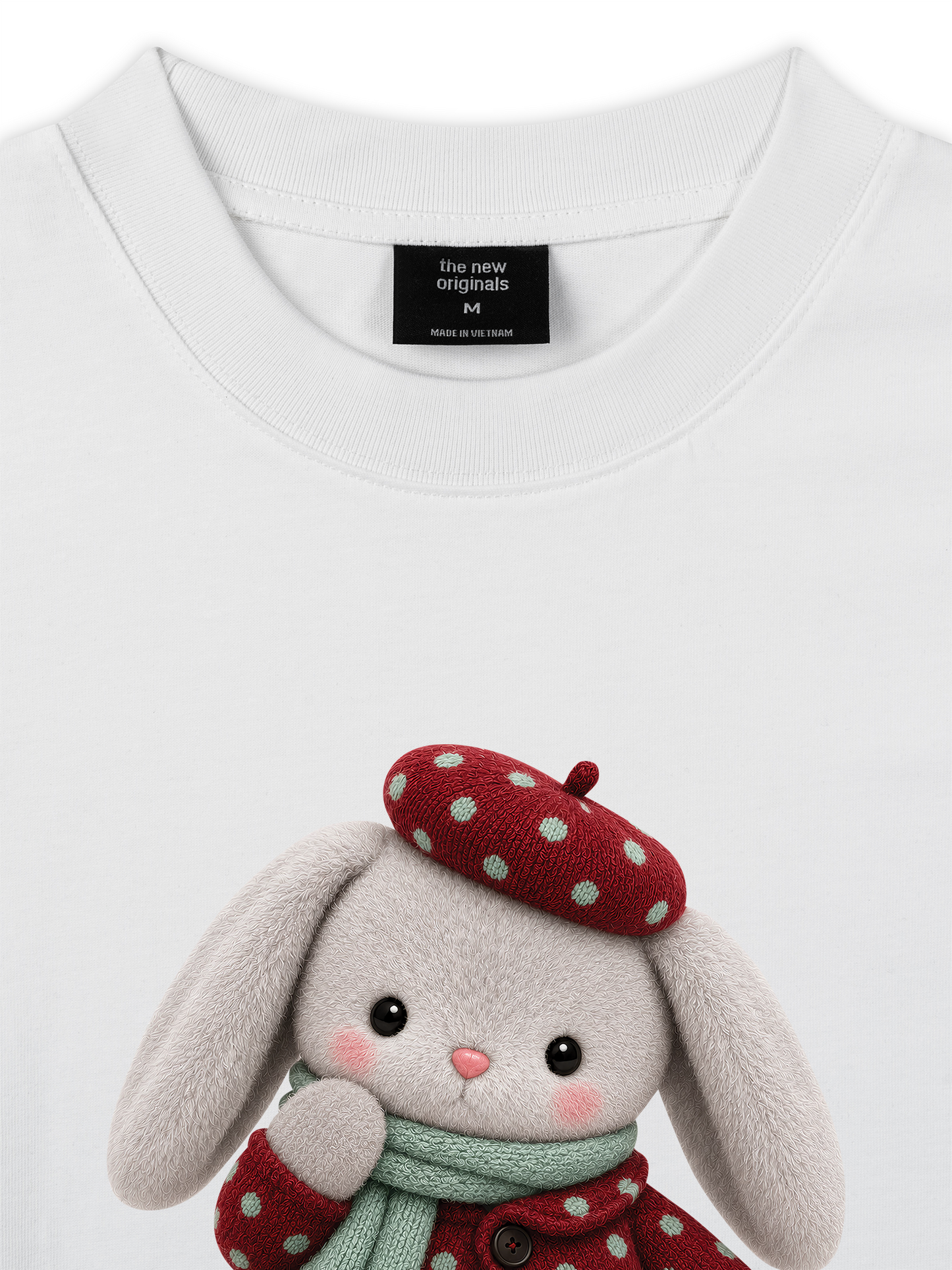Áo Thun Relaxed Fit Cherry Bunny