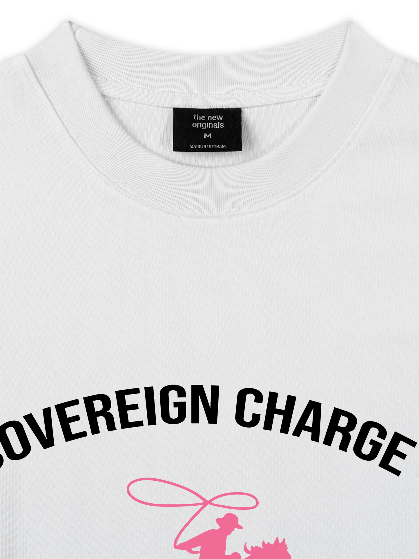 Áo Thun Relaxed Fit SOVERREIGN CHARGE PINK HORSE