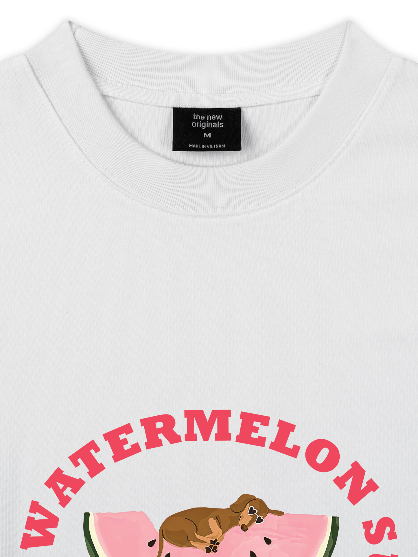 Áo Thun Relaxed Fit Summer Vibes Fresh Watermelon Summer
