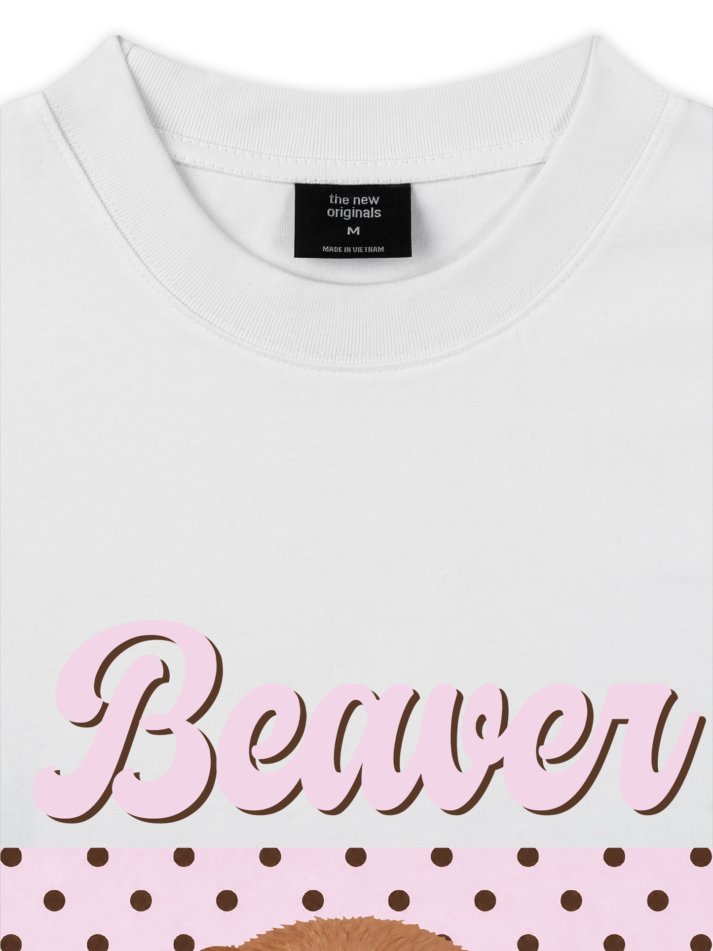 Áo Thun Relaxed Fit Animal Mood Sweet Beaver