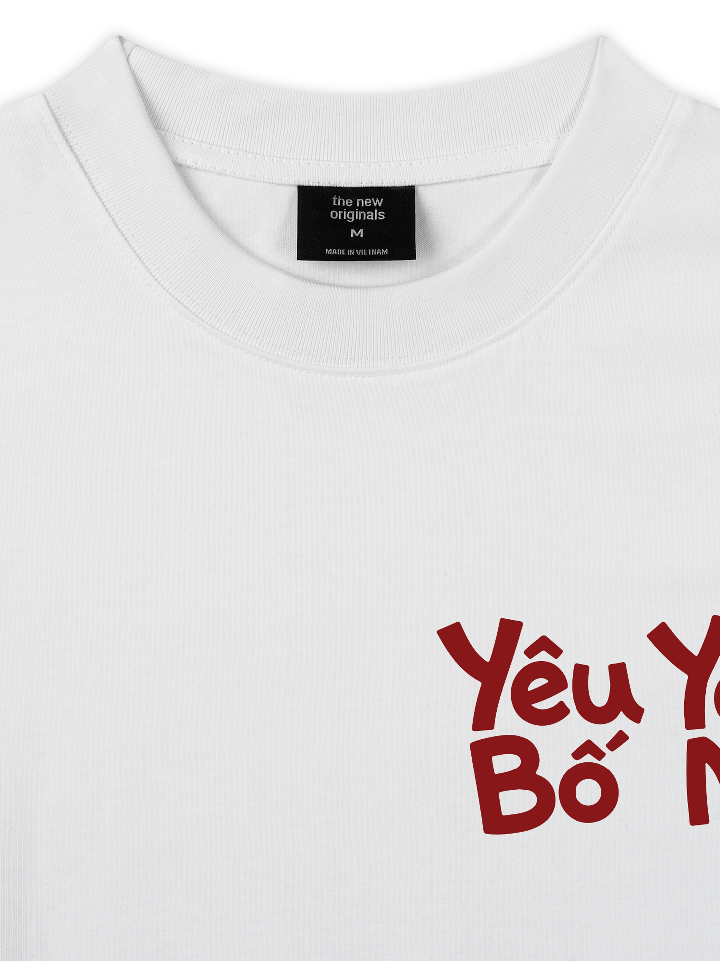 Áo Thun Relaxed Fit Yêu Bố Yêu Mẹ Yêu Cả Nhà Mình