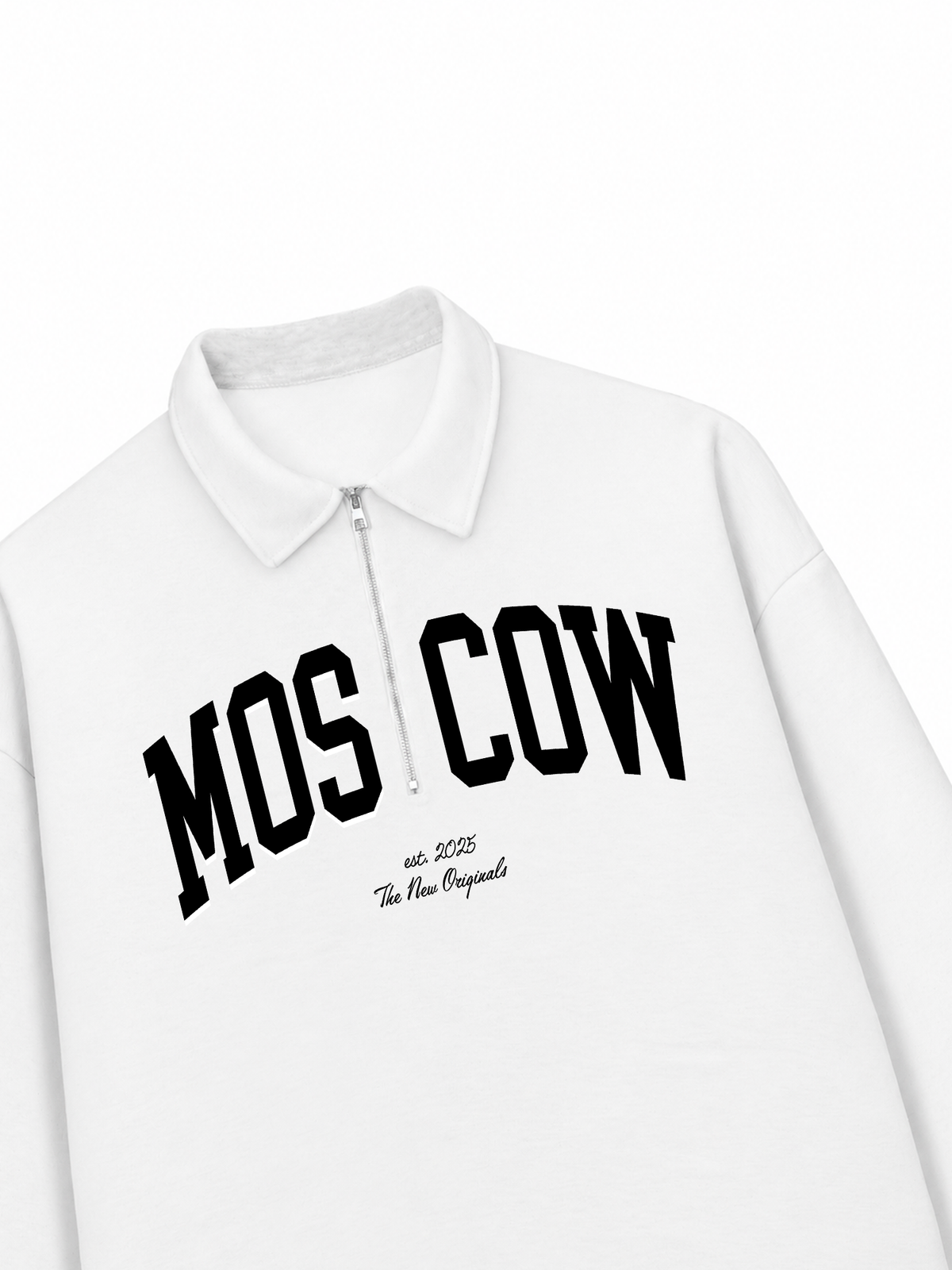 Áo Sweater Polo Nỉ Hai Da MOSCOW