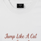 Áo Thun Relaxed Fit Animal Mood Jump Like A Cat