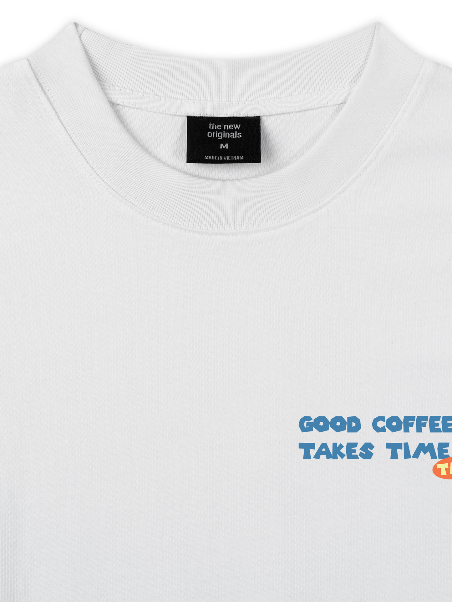 Áo Thun Relaxed Fit Good Coffee Take Time