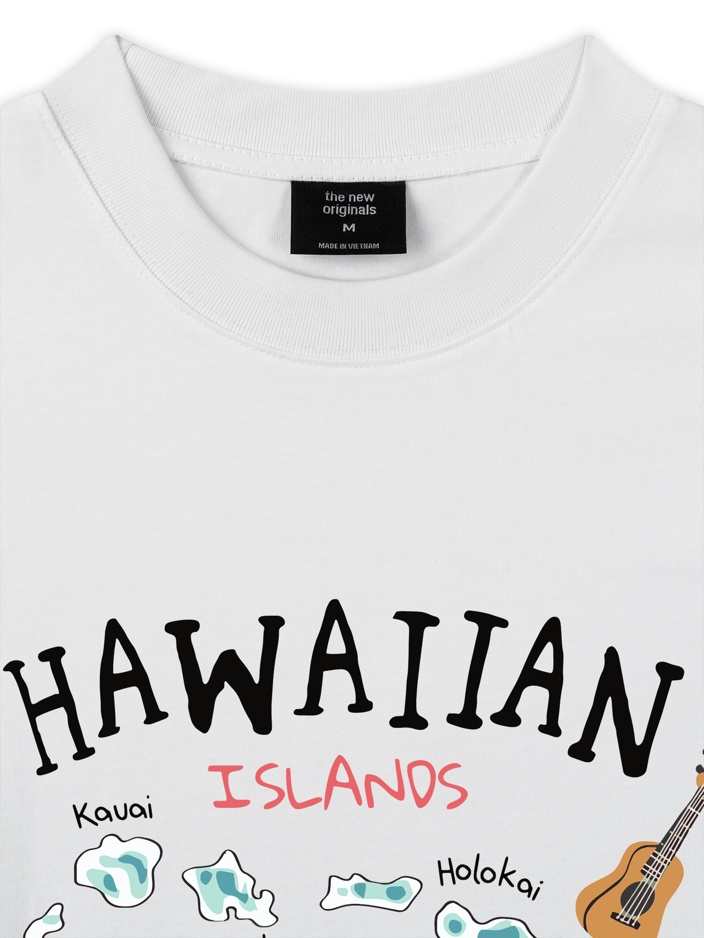 Áo Thun Relaxed Fit Summer Vibes Hawaiian