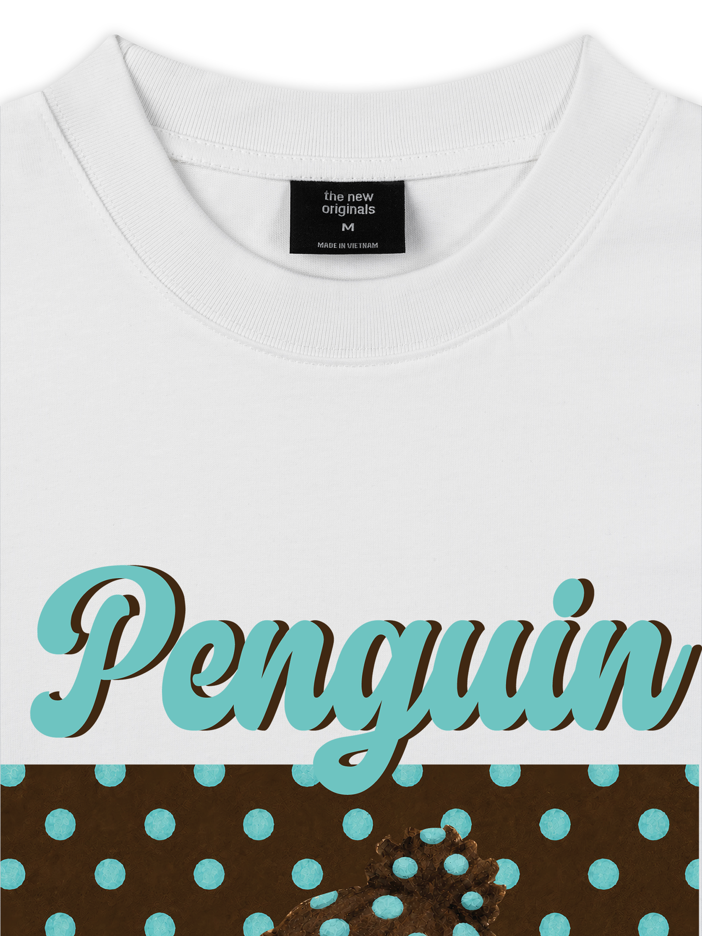 Áo Thun Relaxed Fit Animal Mood Cozy Penguin