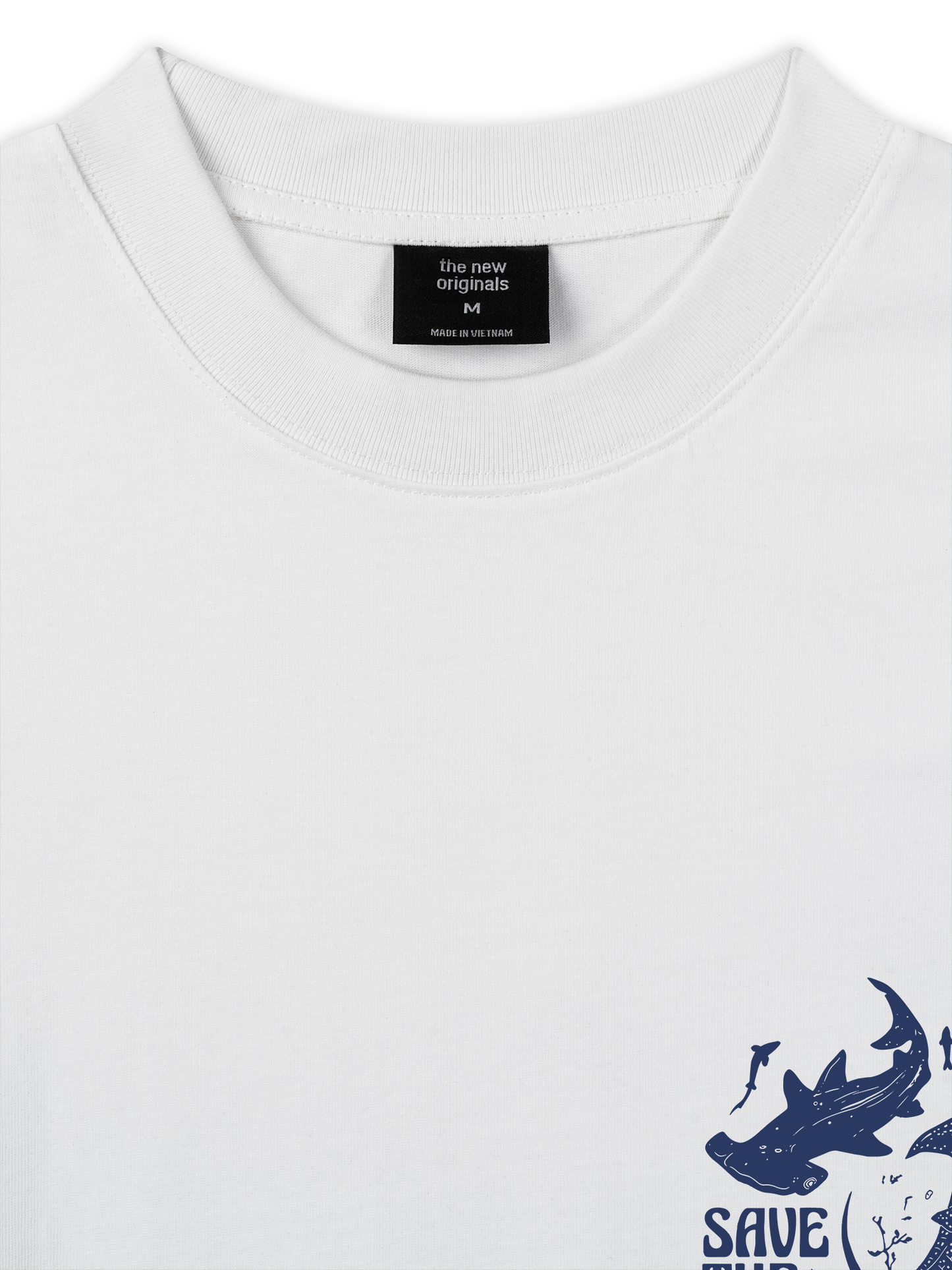 Áo Thun Relaxed Fit Ocean Save The Shark