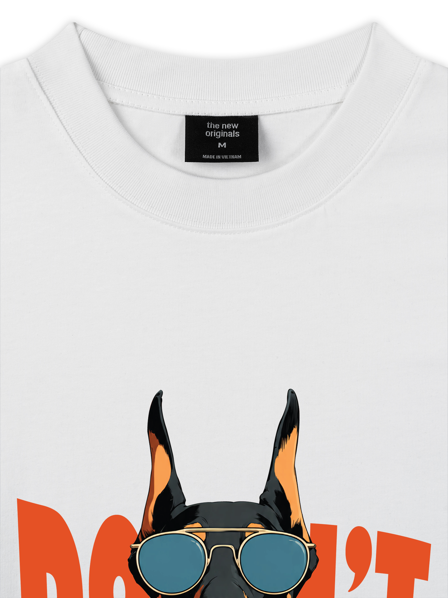 Áo Thun Relaxed Fit Dont't Pet Me