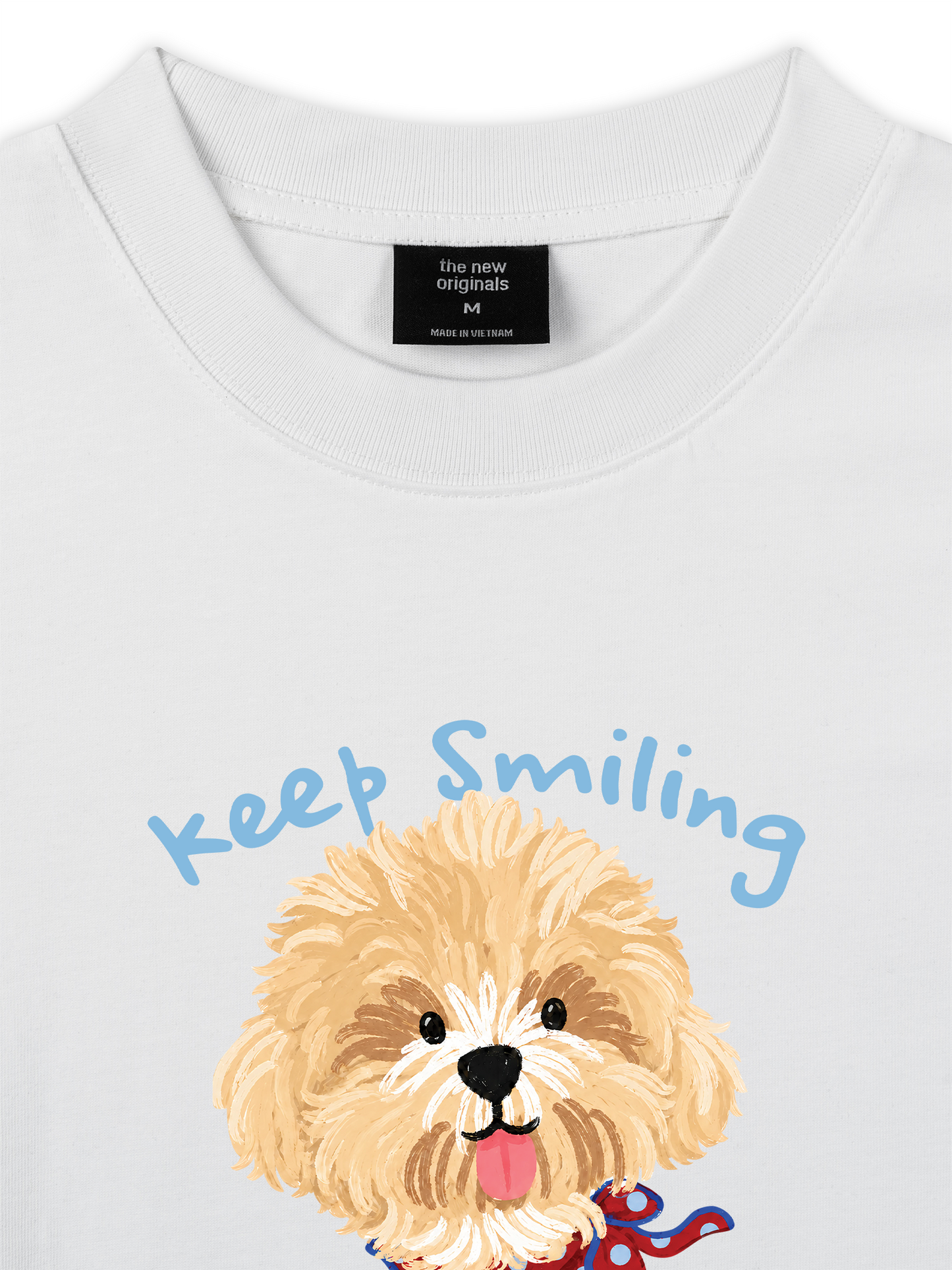 Áo Thun Relaxed Fit Keep Smiling