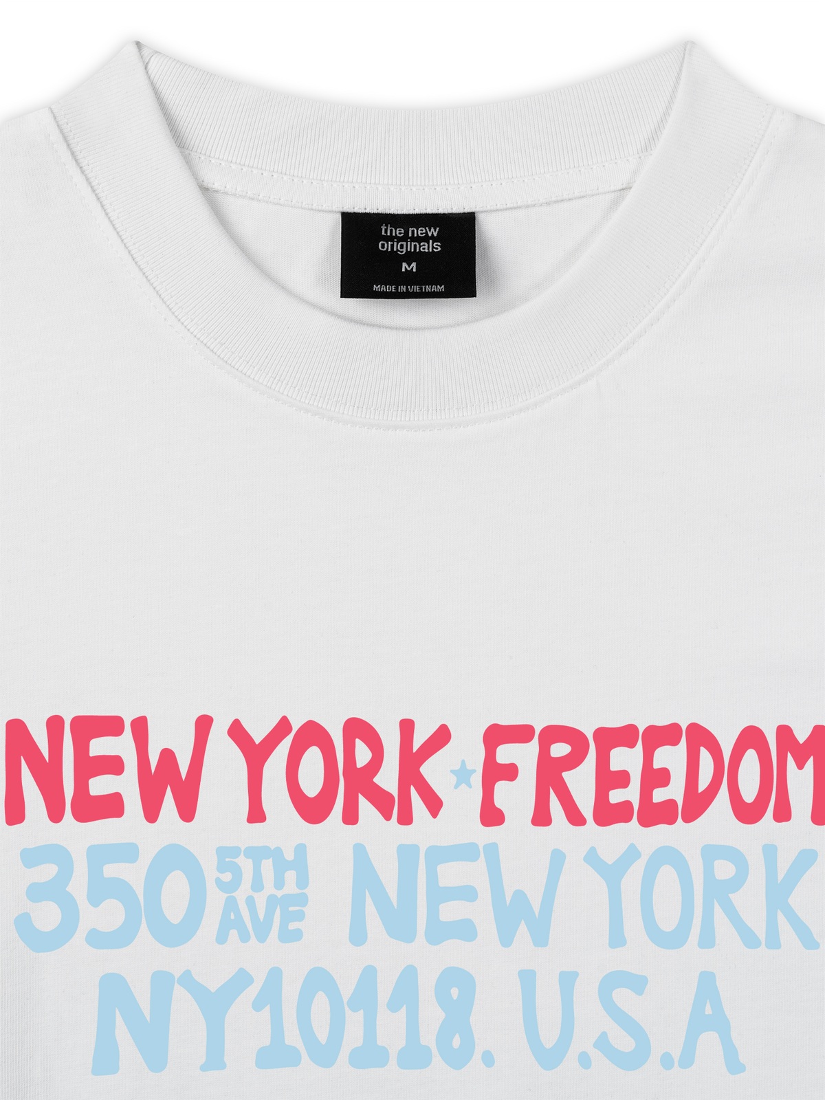 Áo Thun Relaxed Fit New York Freedom