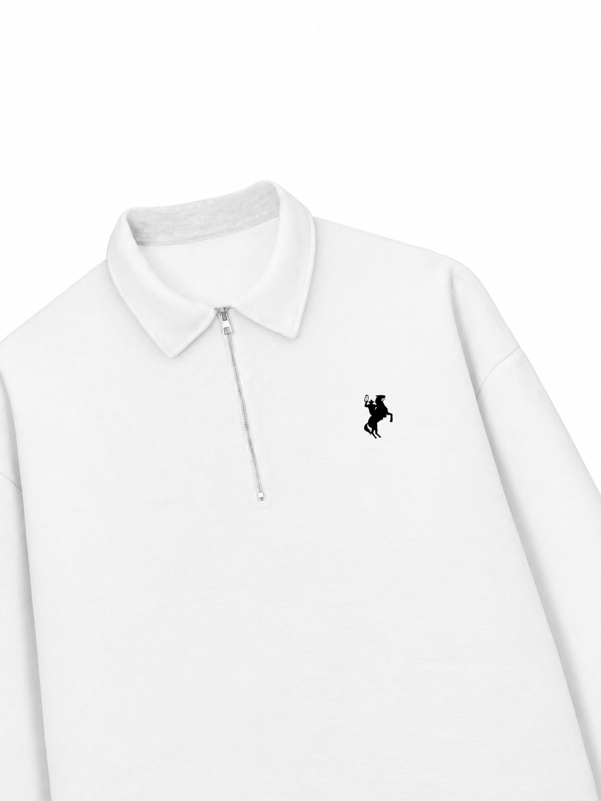 Áo Sweater Polo Nỉ Hai Da Cowboy