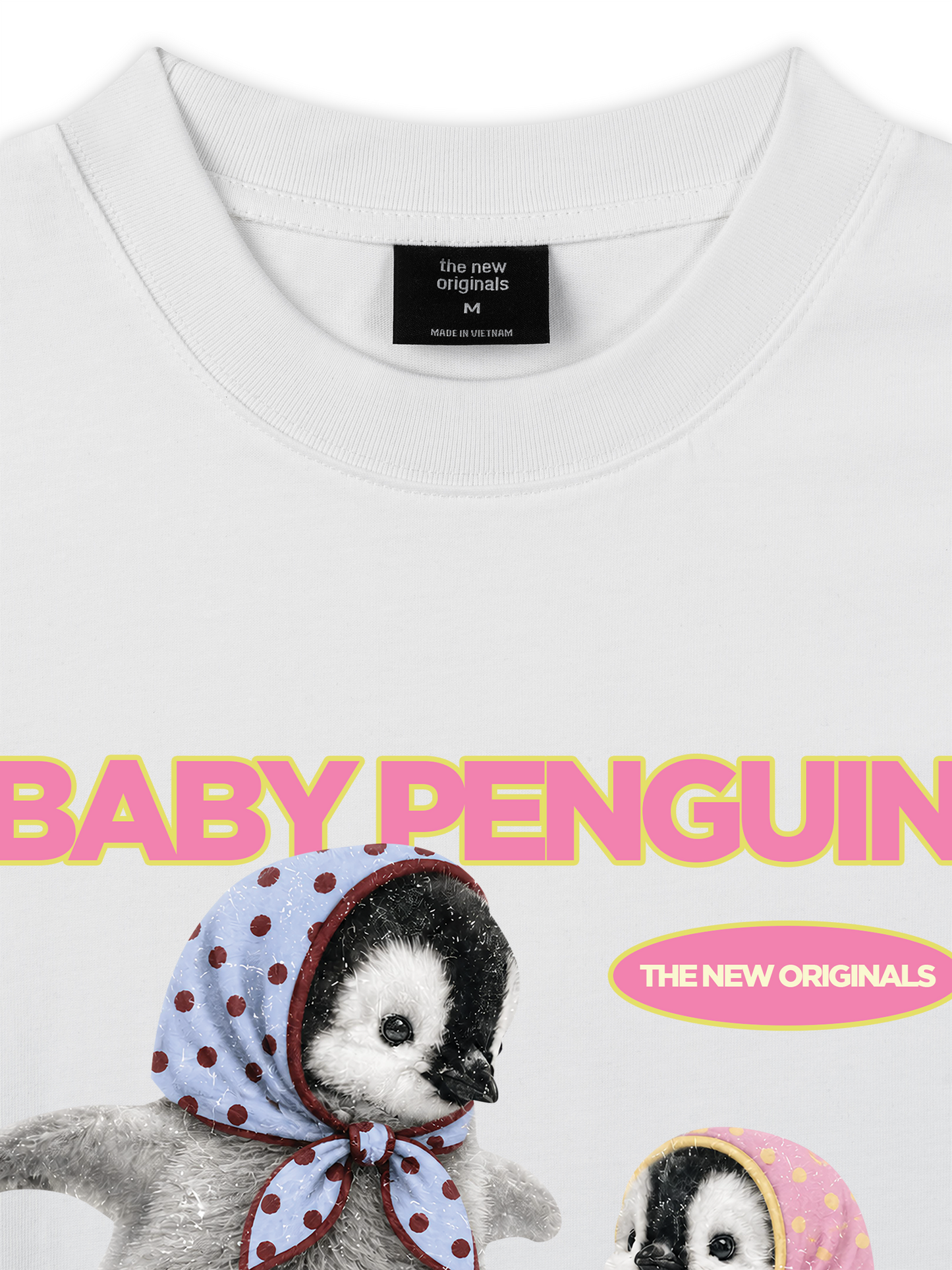 Áo Thun Relaxed Fit Baby Penguin
