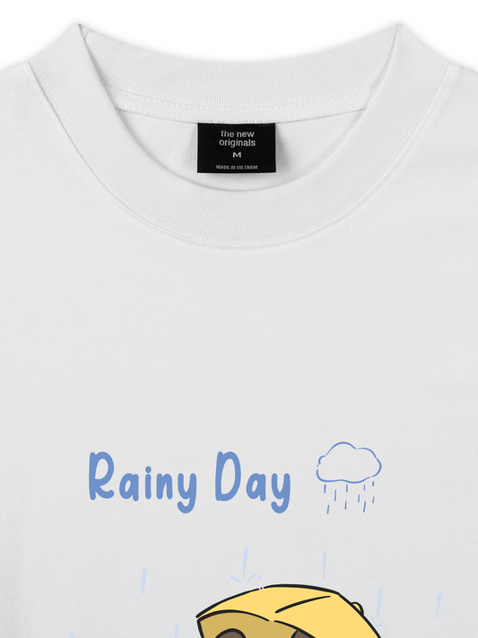 Áo Thun Relaxed Fit Teddy Land Teddy Rainy Day