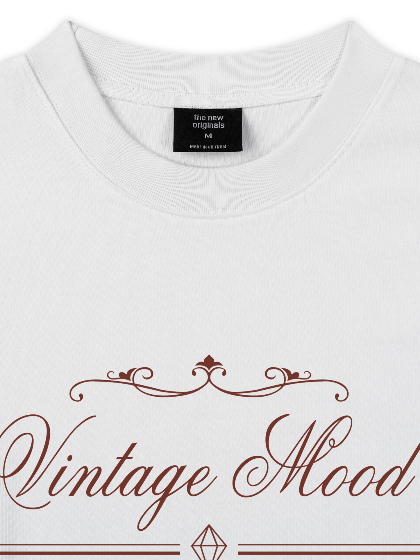 Áo Thun Relaxed Fit Old Money Vitage Mood