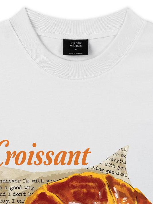 Áo Thun Relaxed Fit Croissant