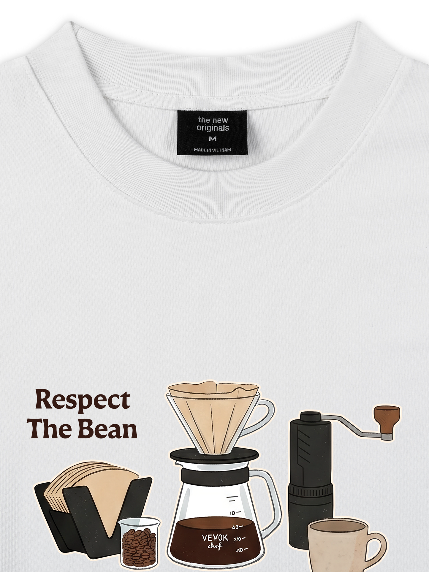 Áo Thun Relaxed Fit Respect The Bean
