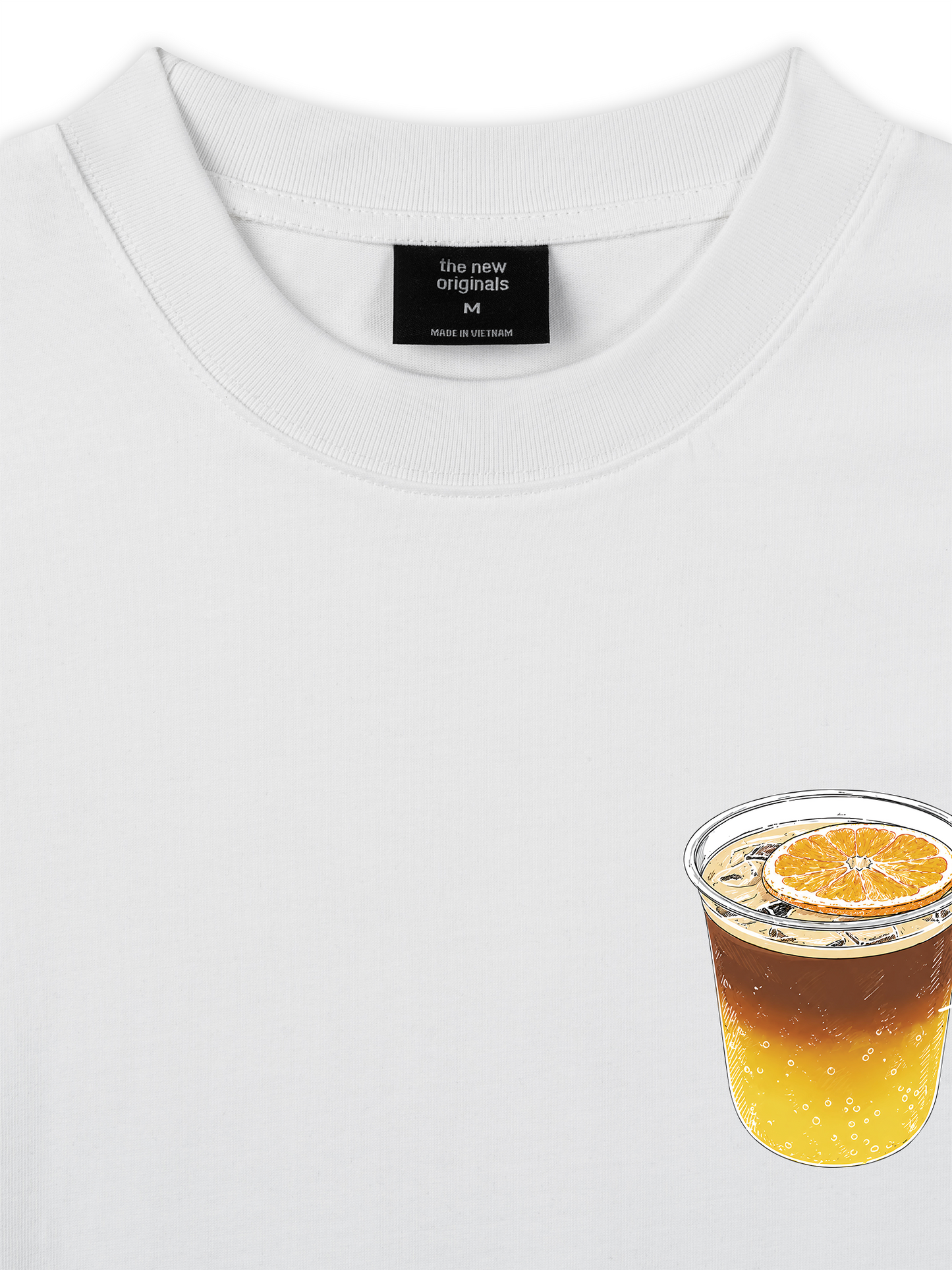 Áo Thun Relaxed Fit Orange Americano