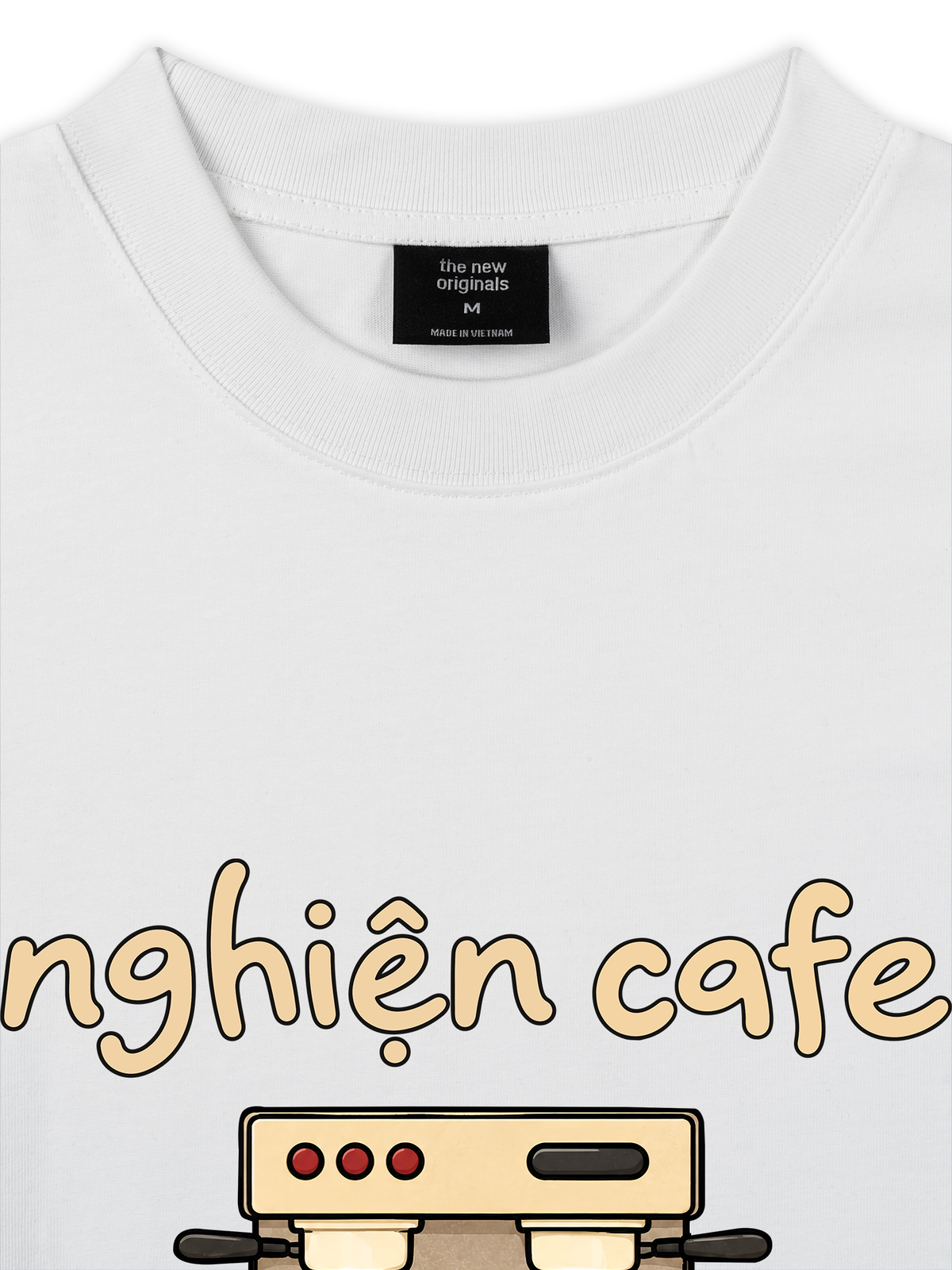 Áo Thun Relaxed Fit Nghiện Cafe