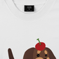 Áo Thun Relaxed Fit Animal Cute Puppy With Cherry