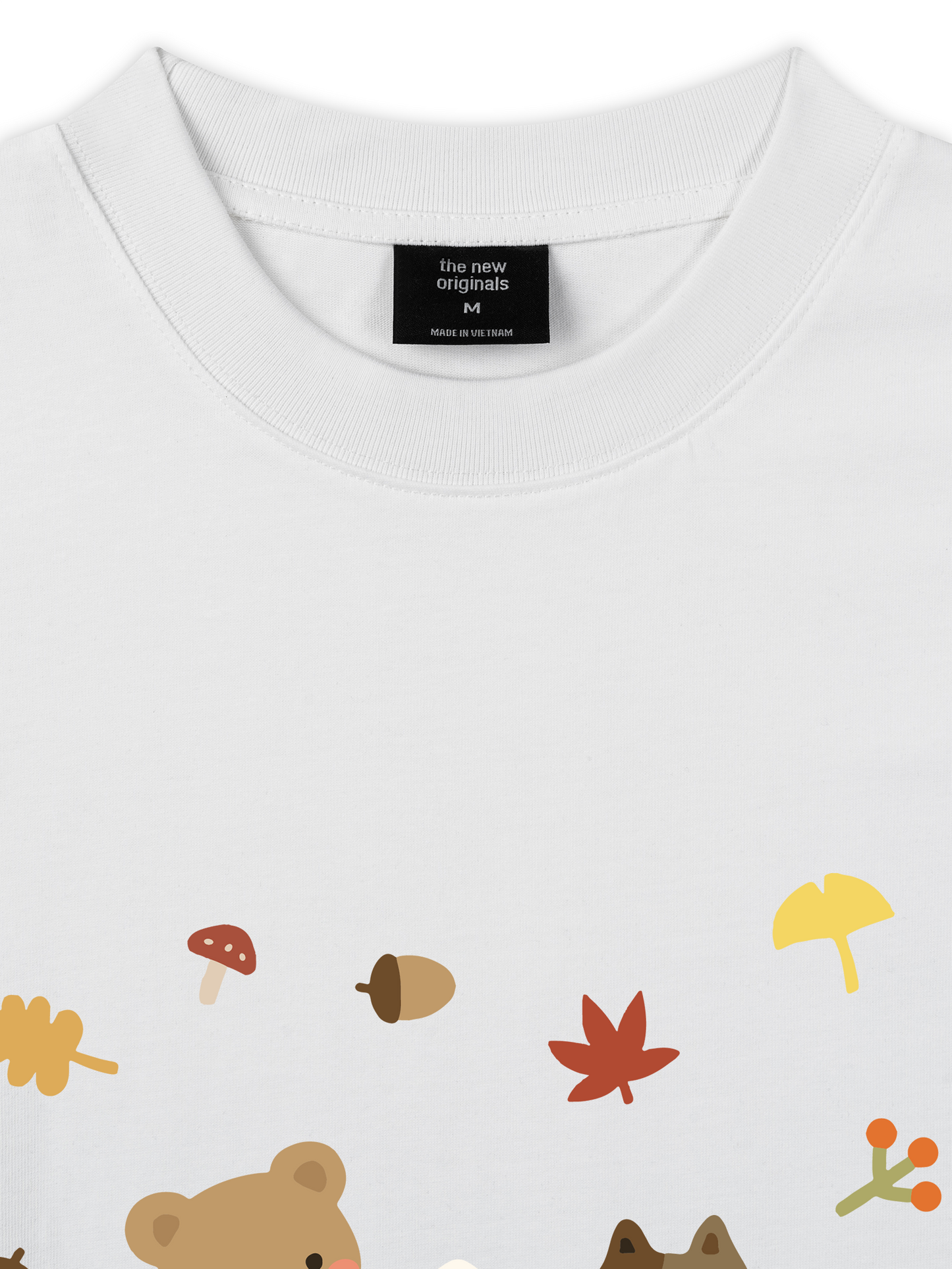 Áo Thun Relaxed Fit Autumn Vibes Autumn Leaves
