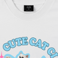 Áo Thun Relaxed Fit Daily Cuties Cute Cat Club