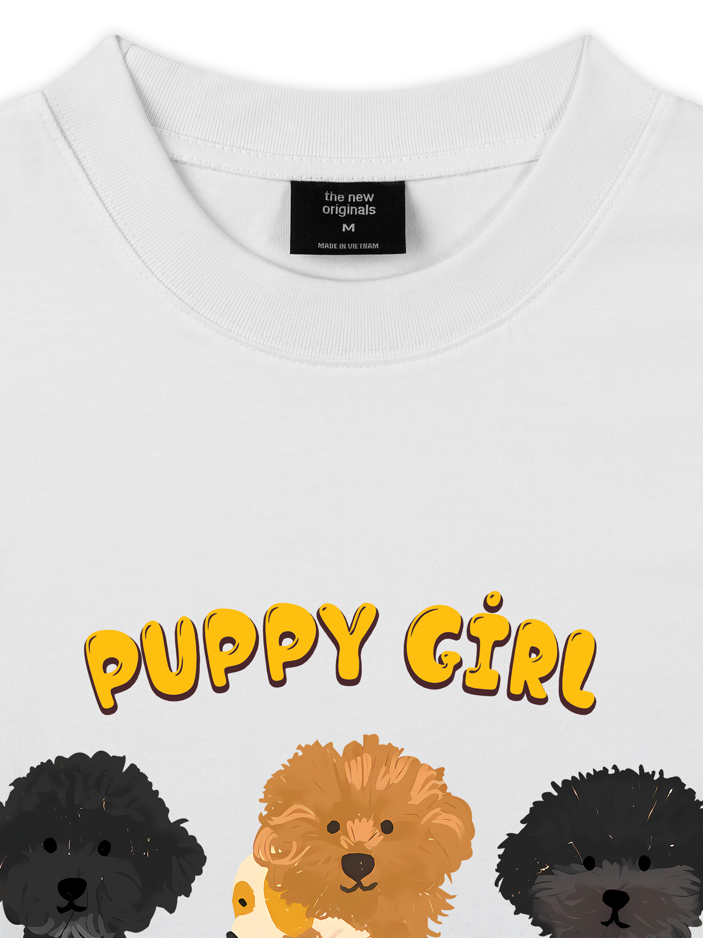 Áo Thun Relaxed Fit Animal Puppy Girl