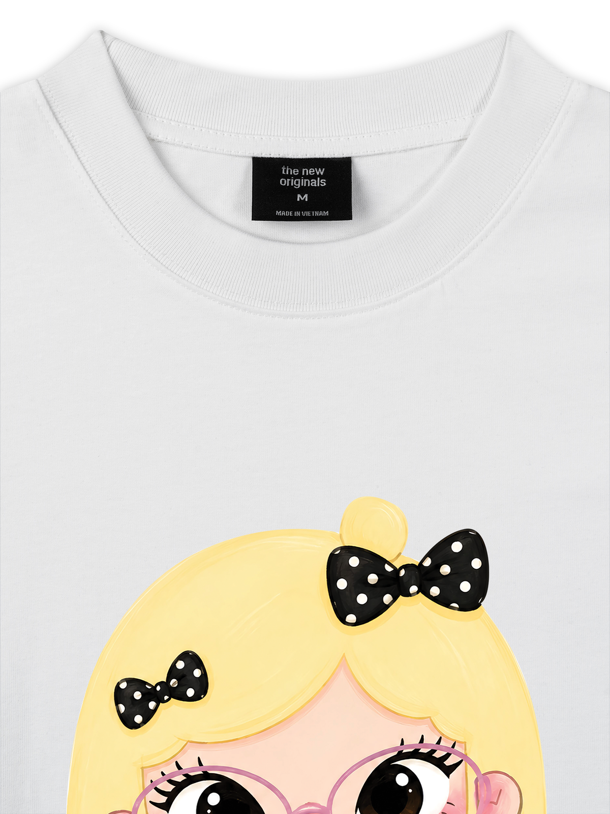 Áo Thun Relaxed Fit  Cute Dotty Girl