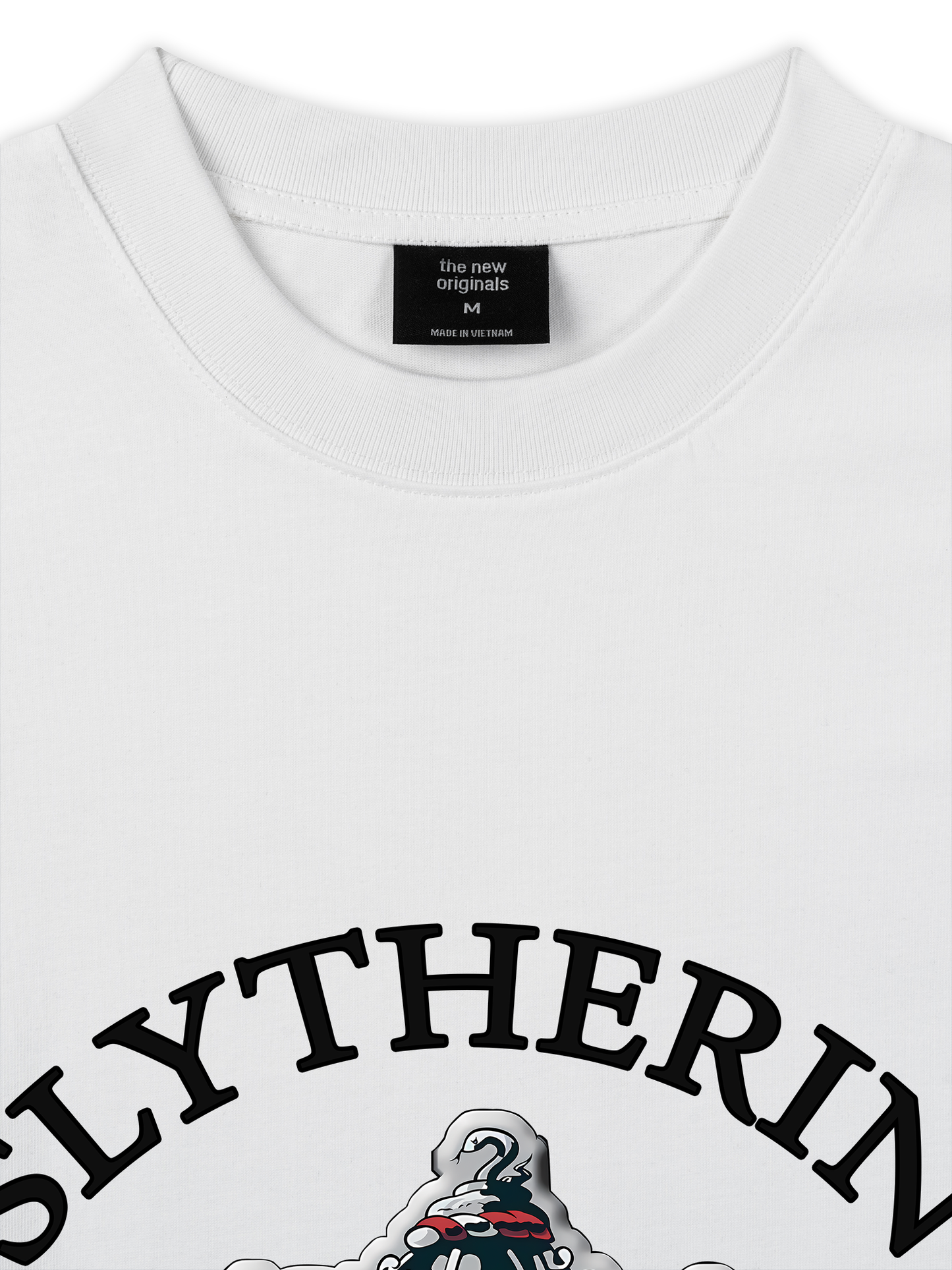 Áo Thun Relaxed Fit Harry Potter Slytherin Vintage