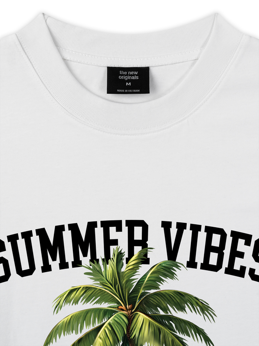 Áo Thun Relaxed Fit Summer Vibes Coconut