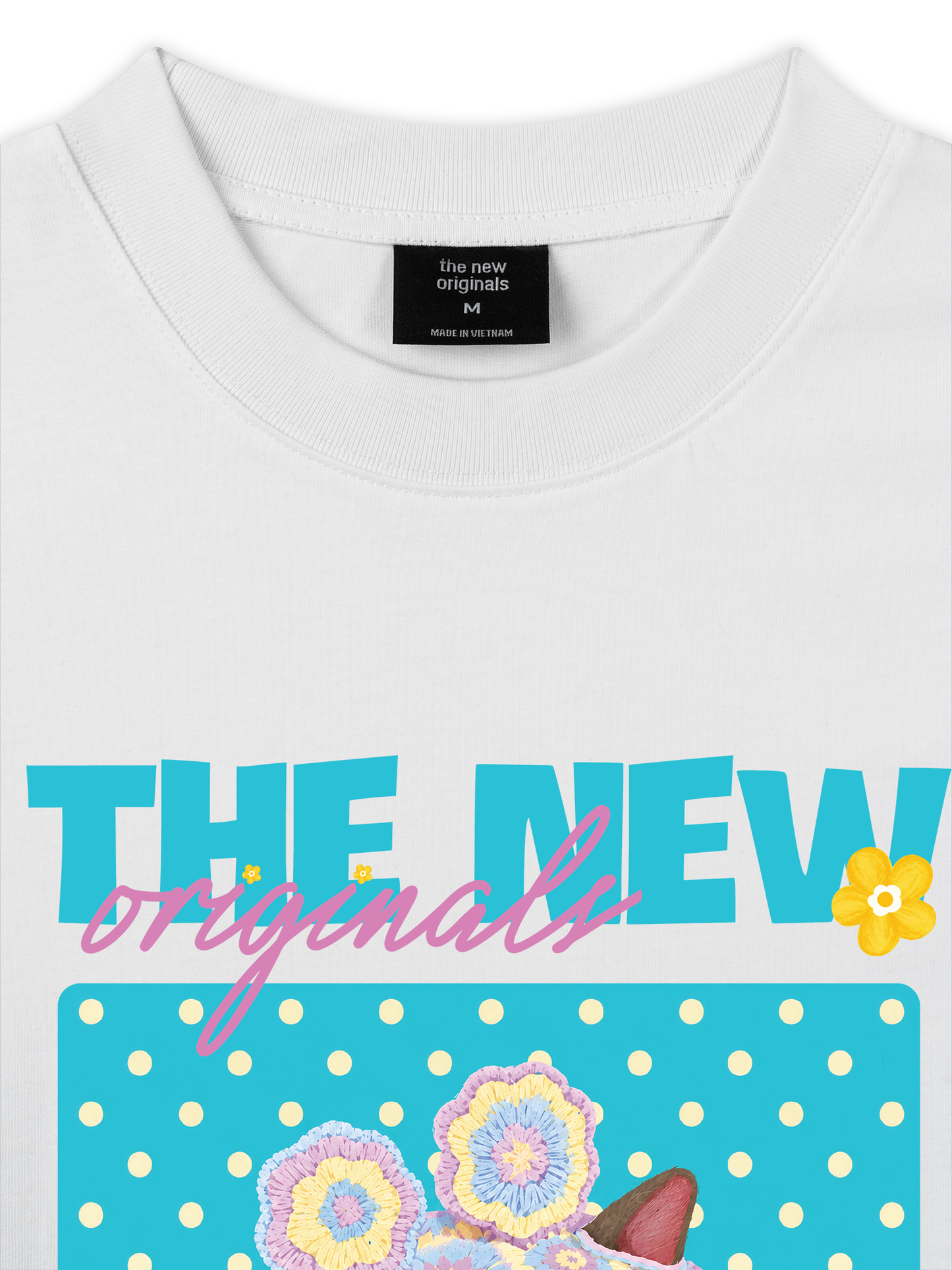 Áo Thun Relaxed Fit Little Mischief Meow