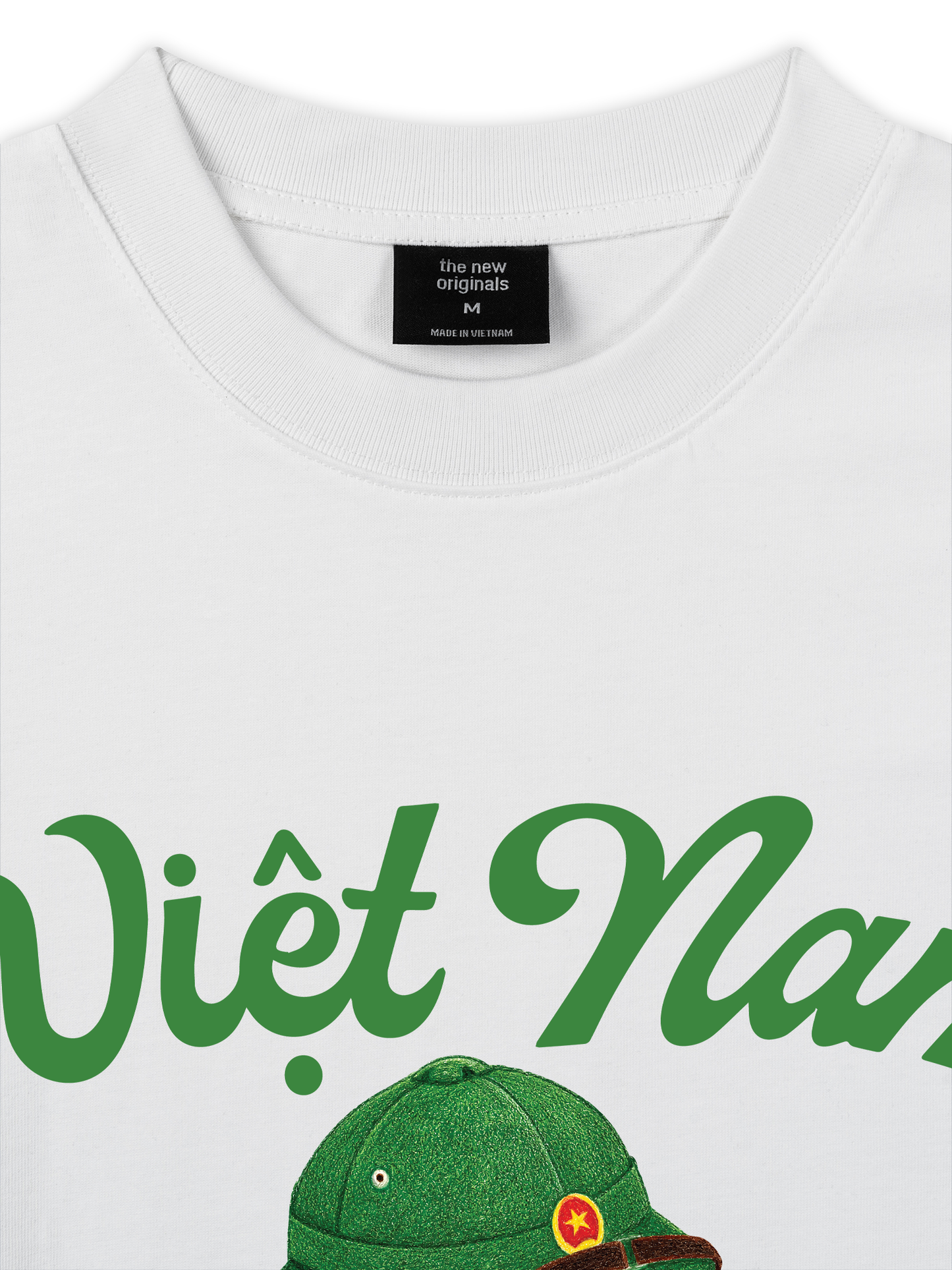 Áo Thun Relaxed Fit Mũ Cối Việt Nam
