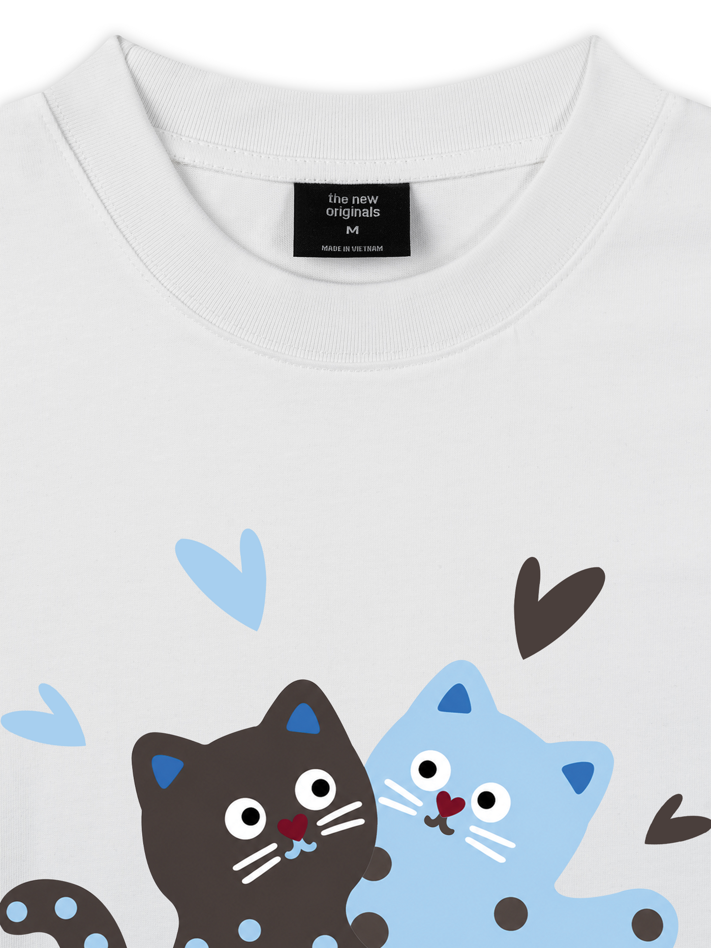 Áo Thun Relaxed Fit Cat Love