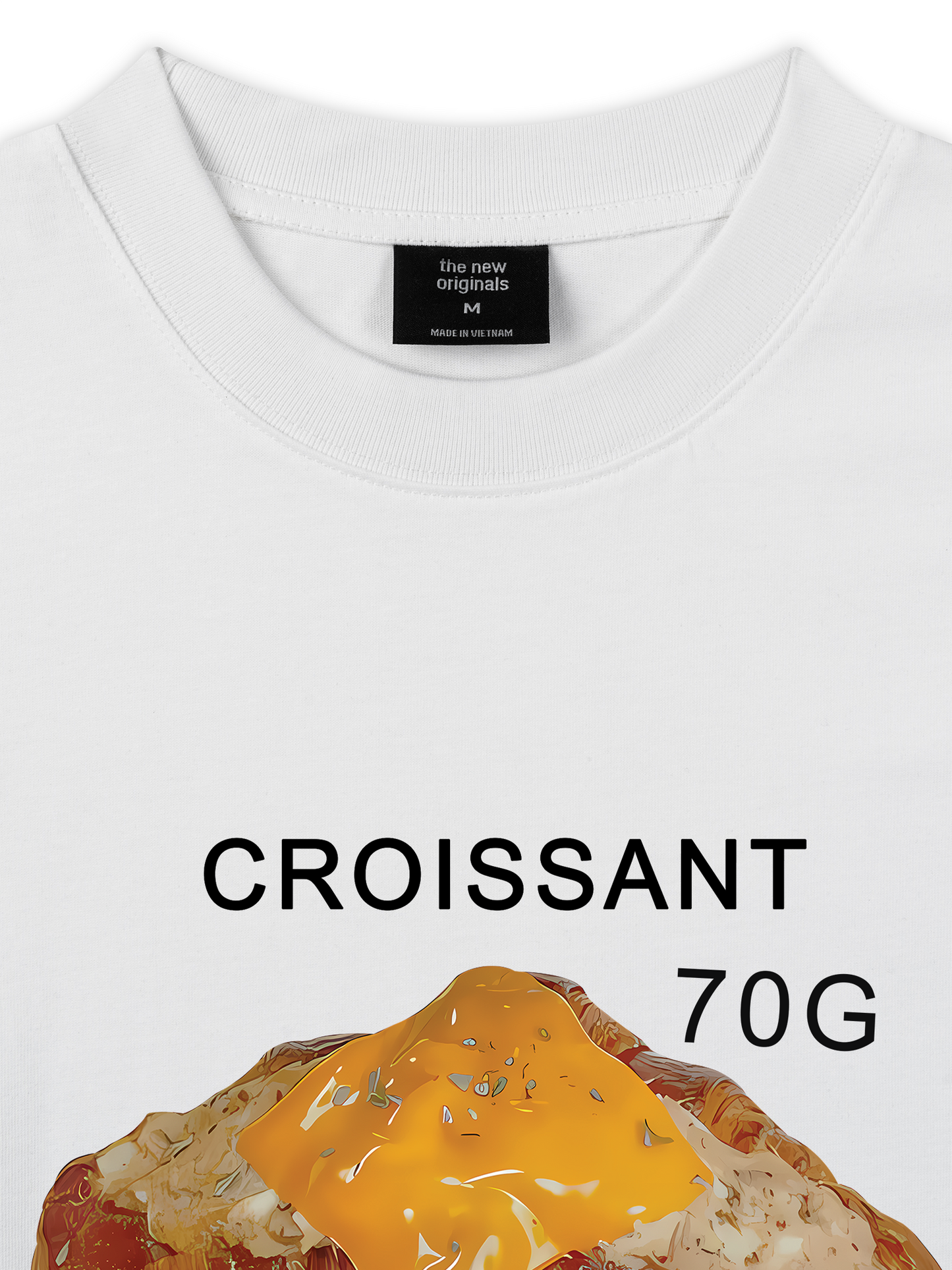 Áo Thun Relaxed Fit Sweet Pastry Croisant