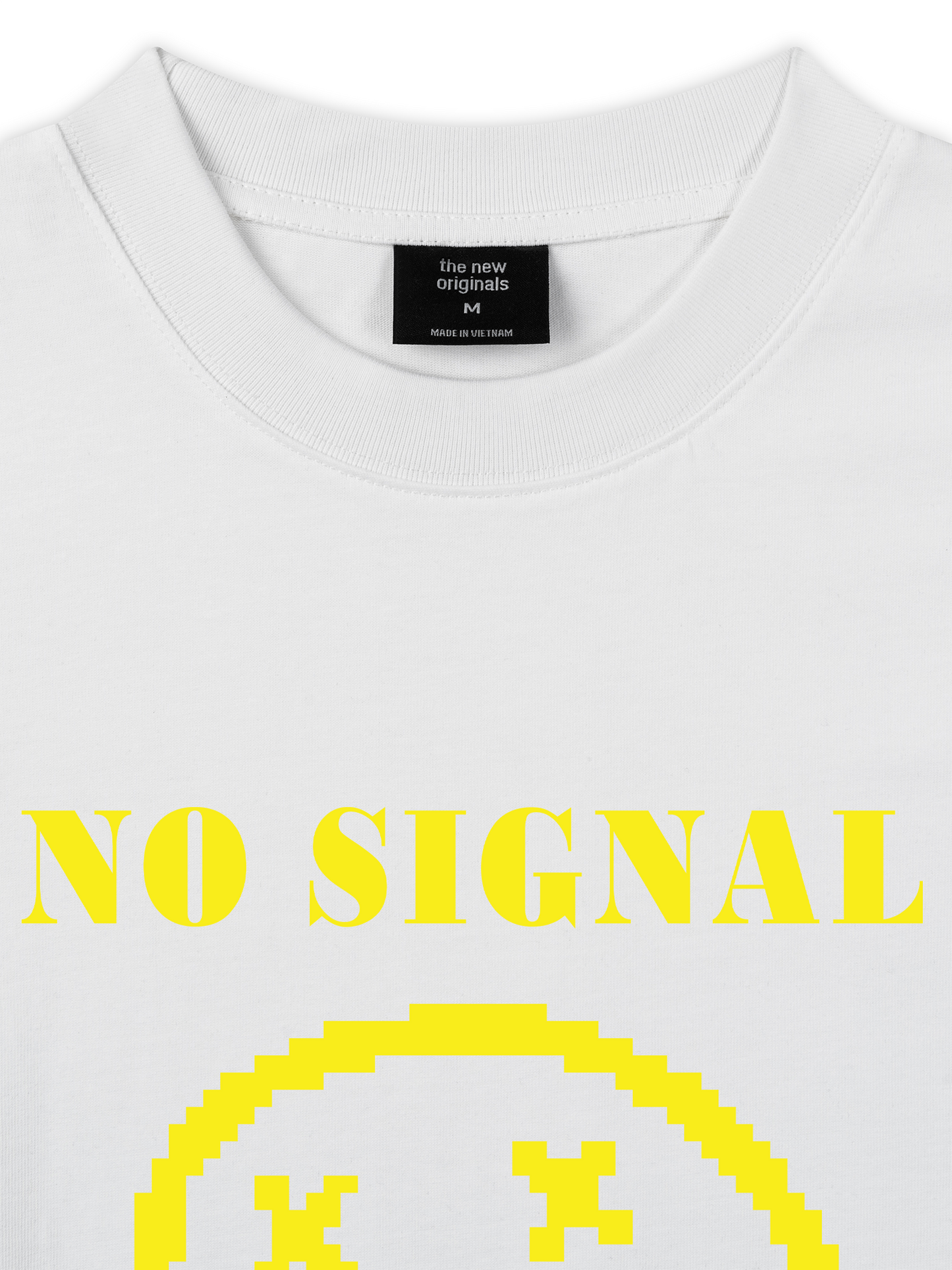 Áo Thun Relaxed Fit Pixel Universe No Signal