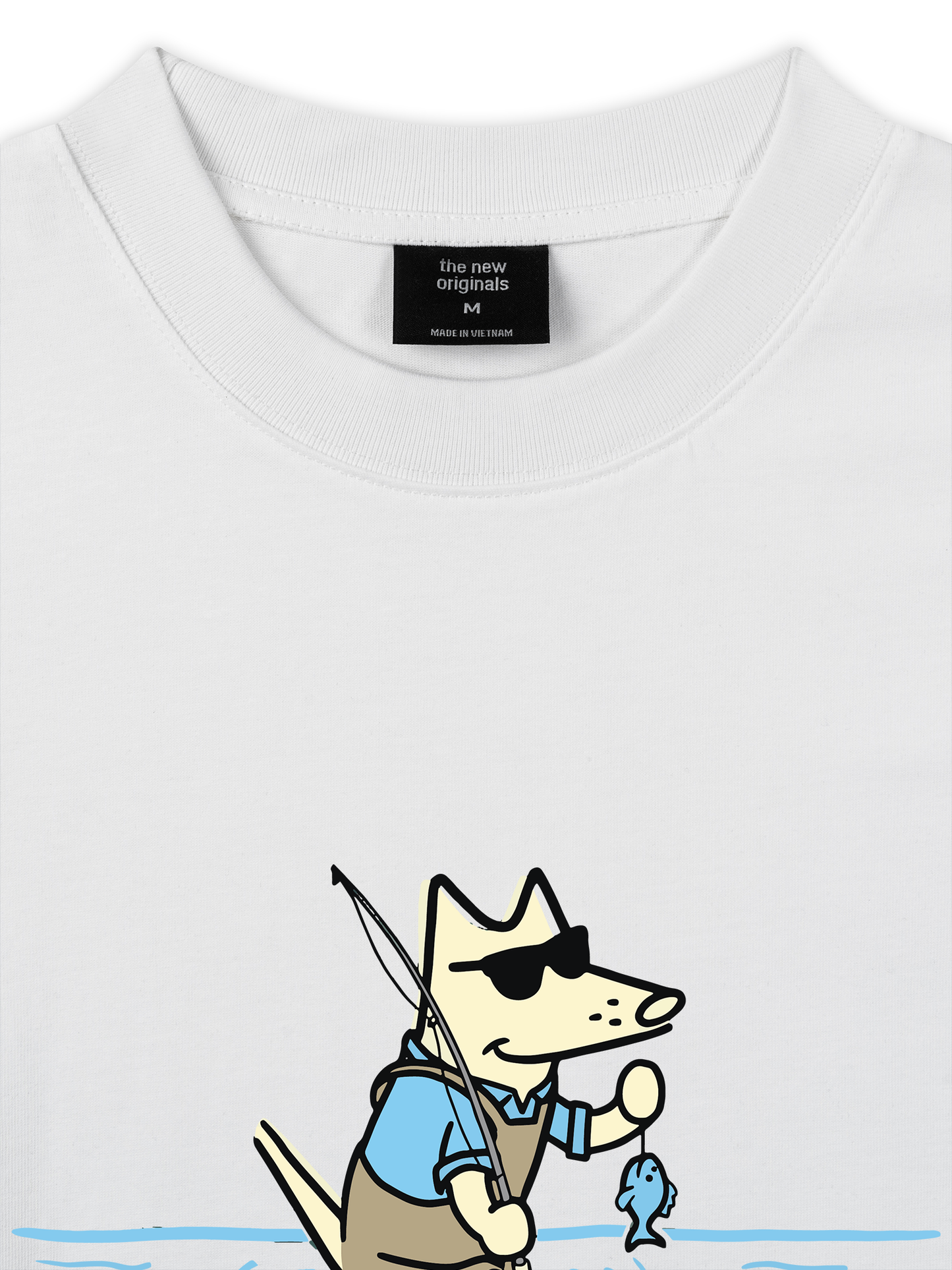 Áo Thun Relaxed Fit Go Outside Keep It Reel