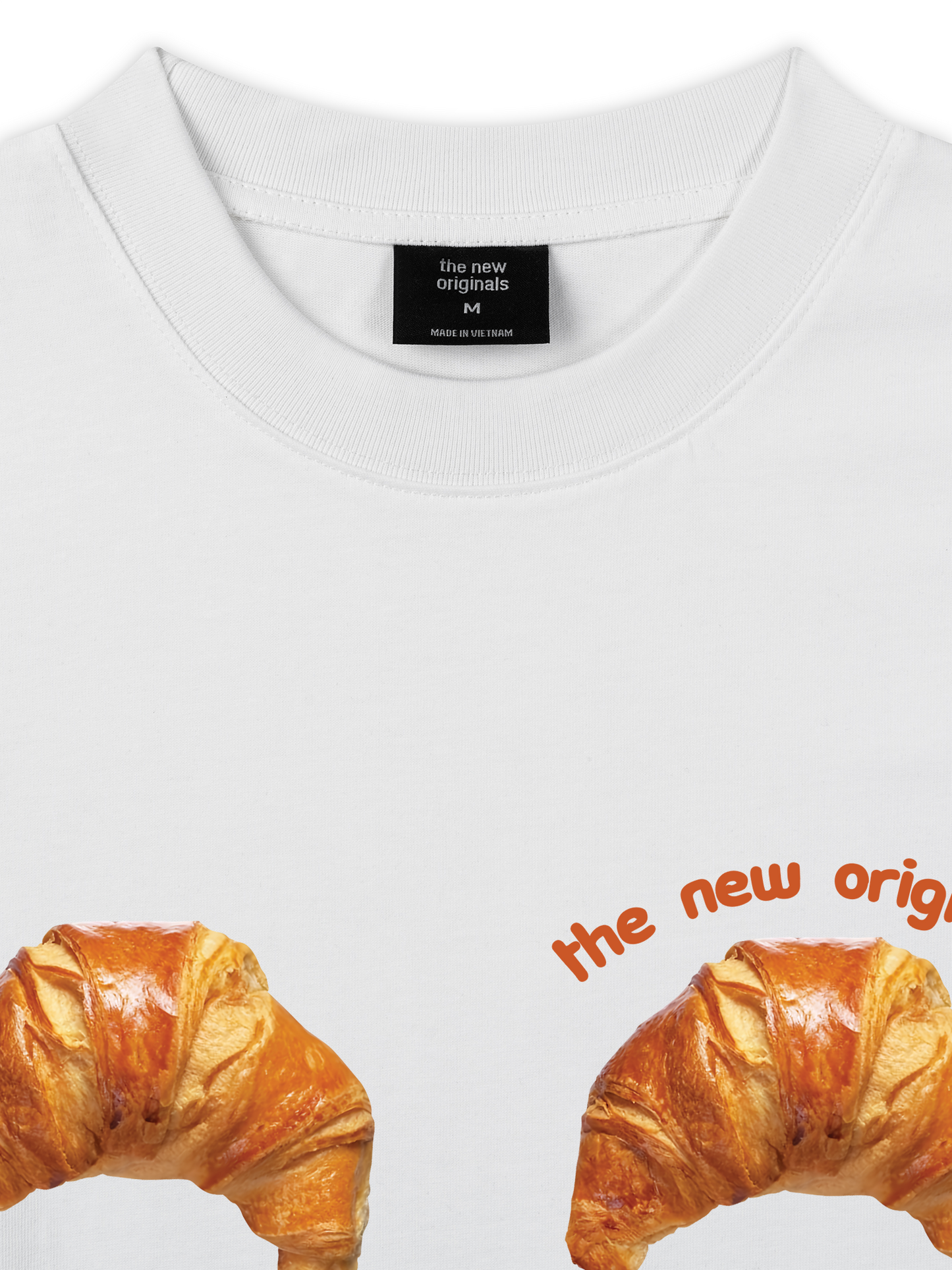 Áo Thun Relaxed Fit Croissant Quote