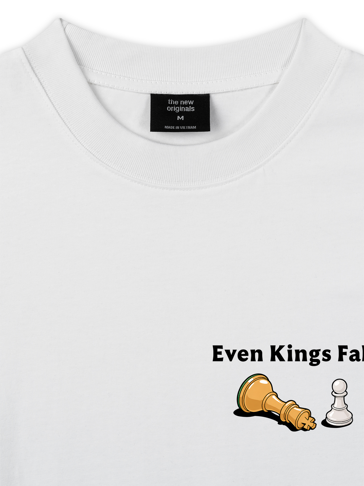 Áo Thun Relaxed Fit Even Kings Fall