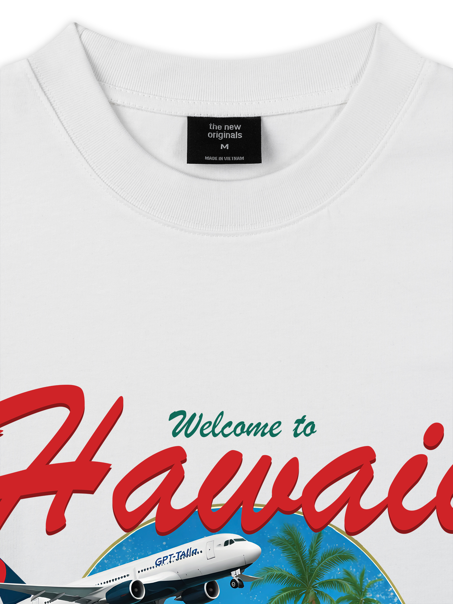 Áo Thun Relaxed Fit Welcome  to Hawaii