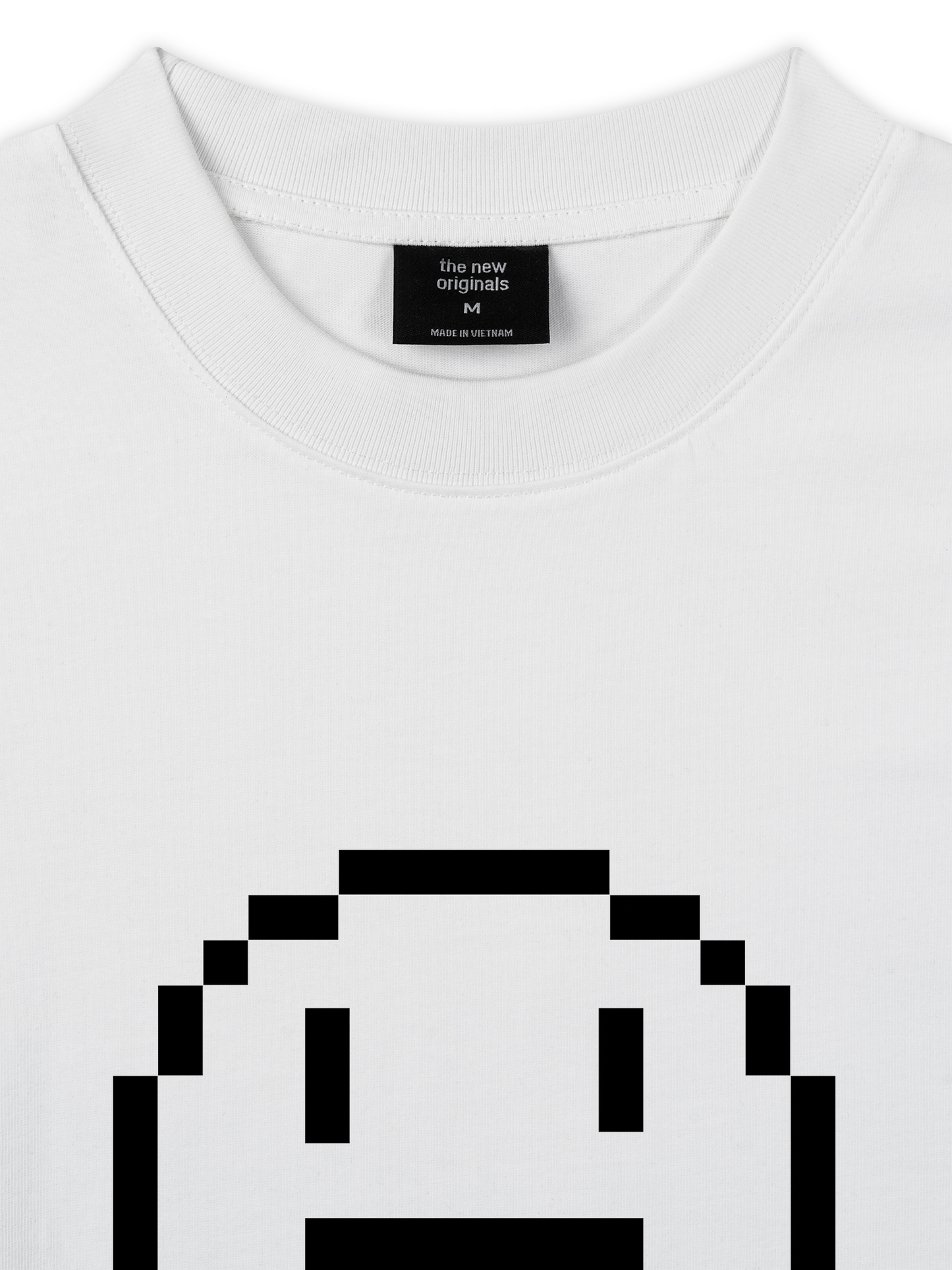 Áo Thun Relaxed Fit Pixel Universe Happy Mood