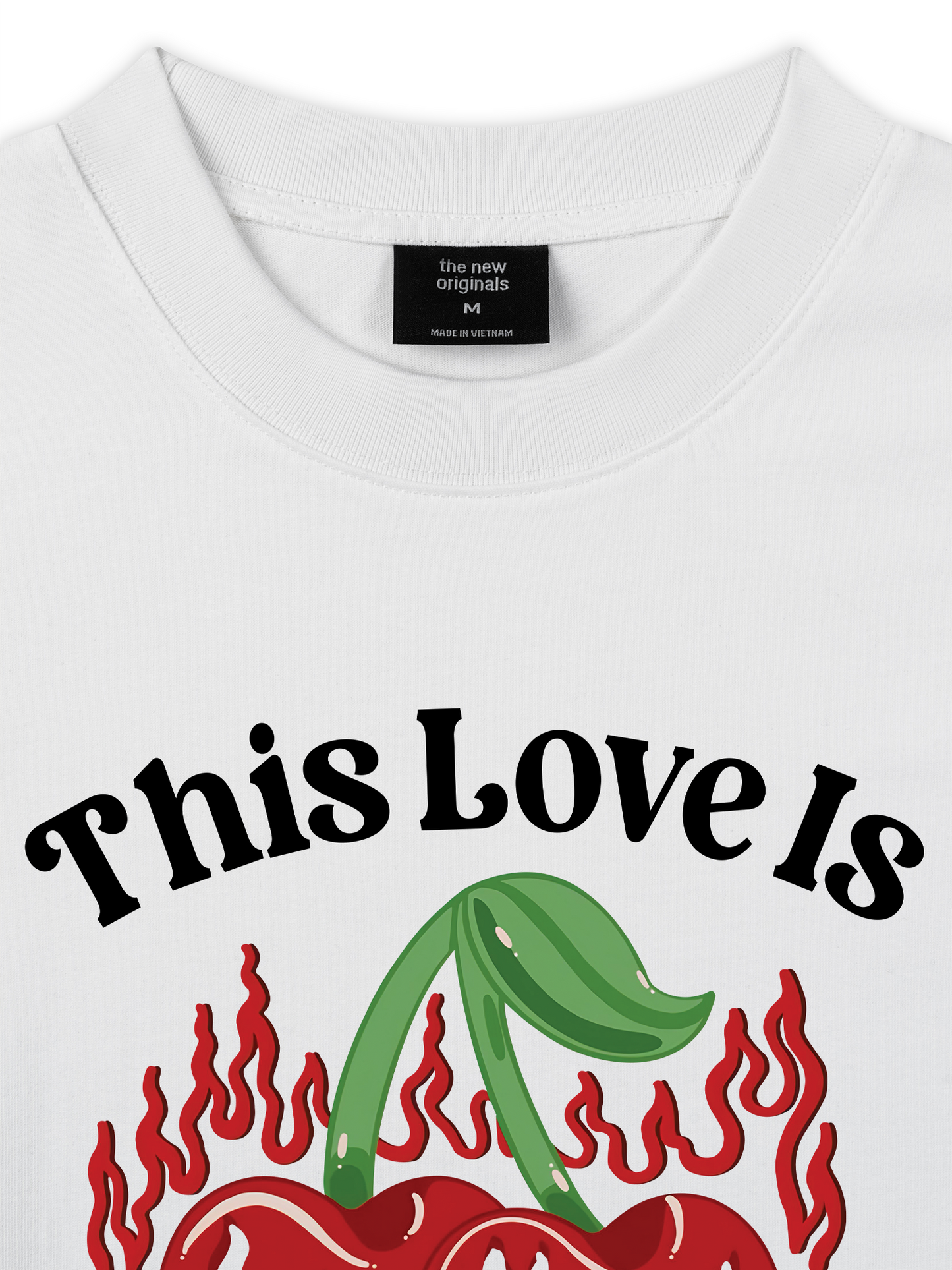 Áo Thun Relaxed Fit This Love Is Too Hot