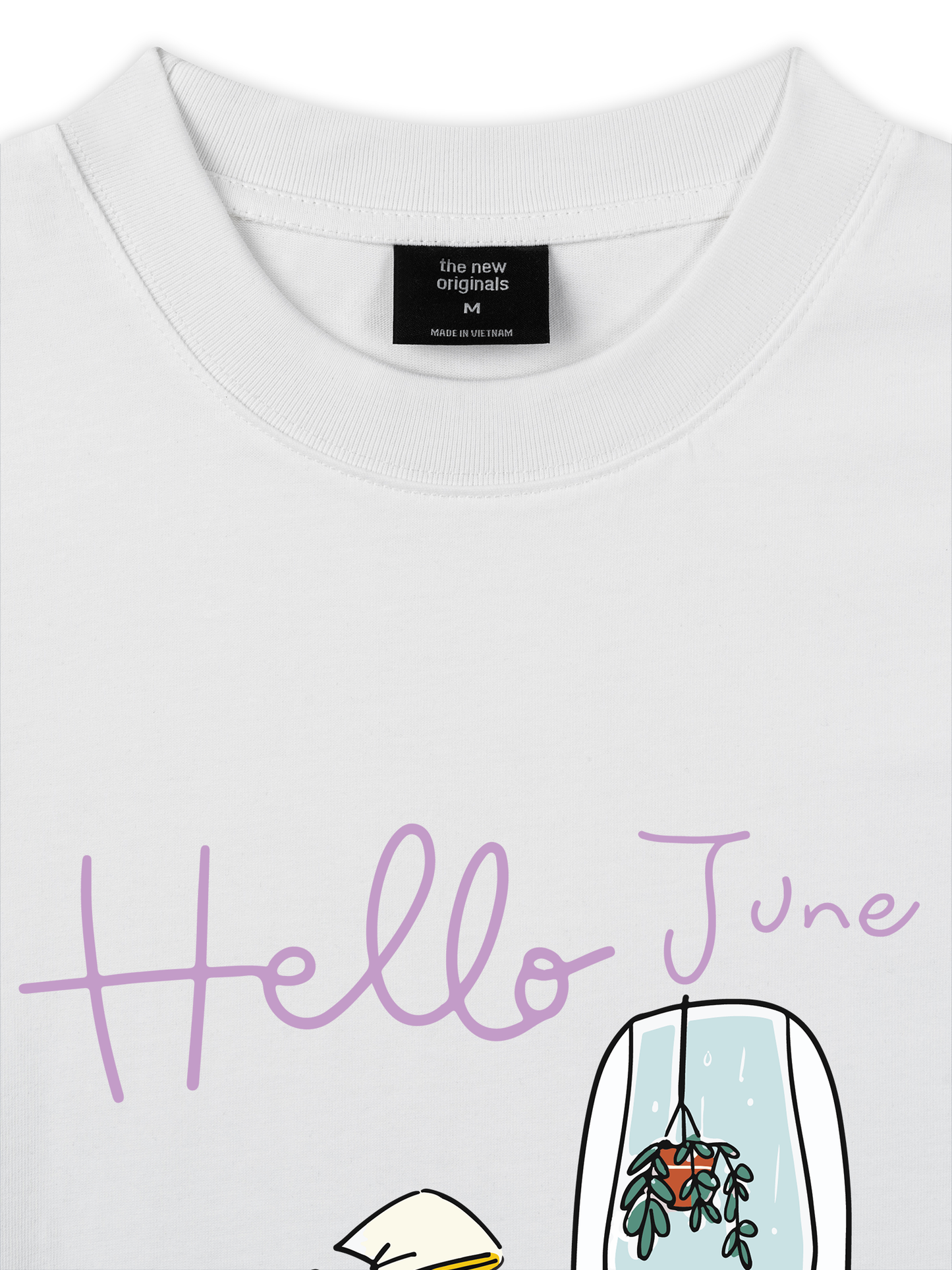 Áo Thun Relaxed Fit Hello June
