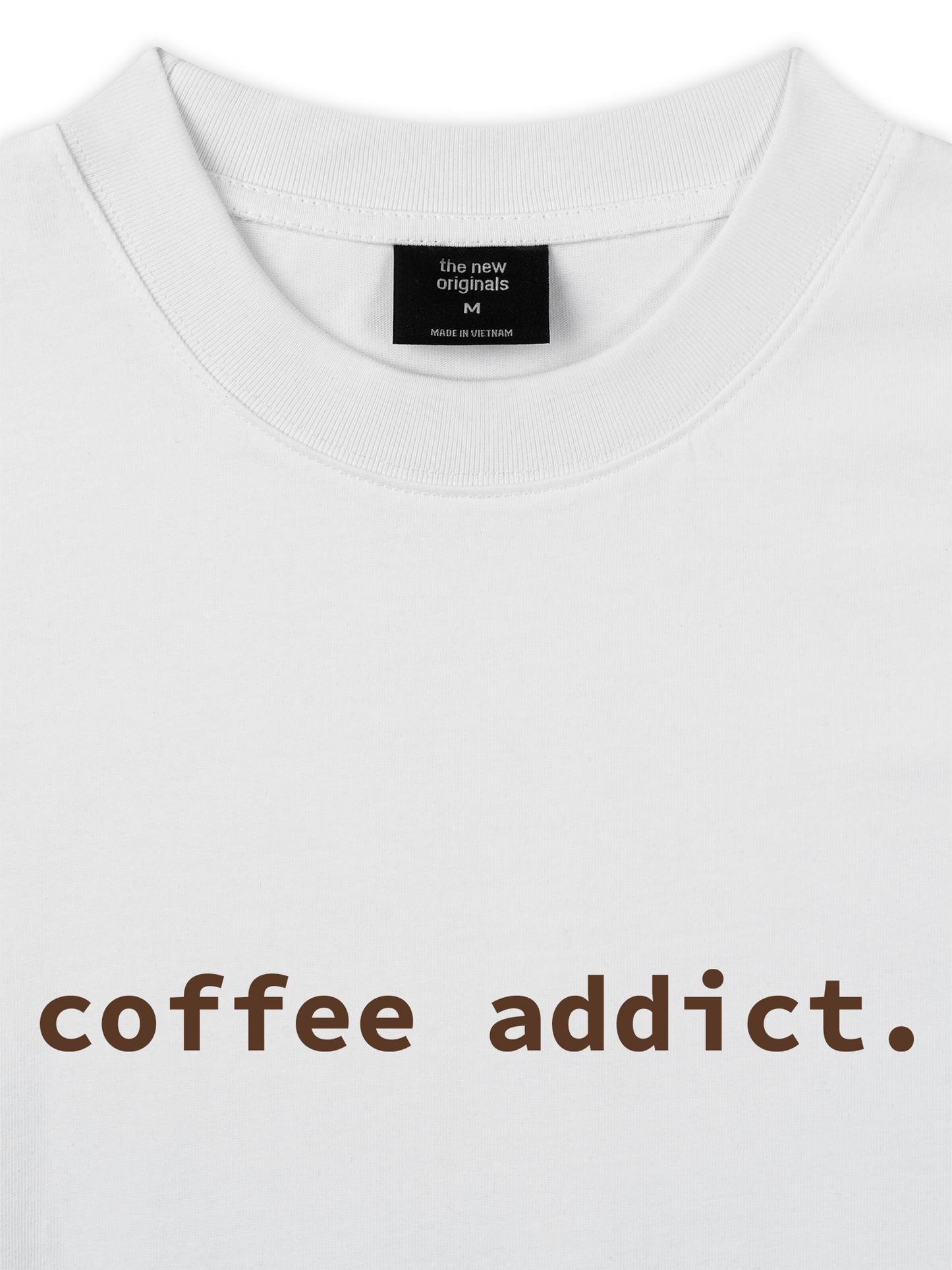 Áo Thun Relaxed Fit Coffee Addict