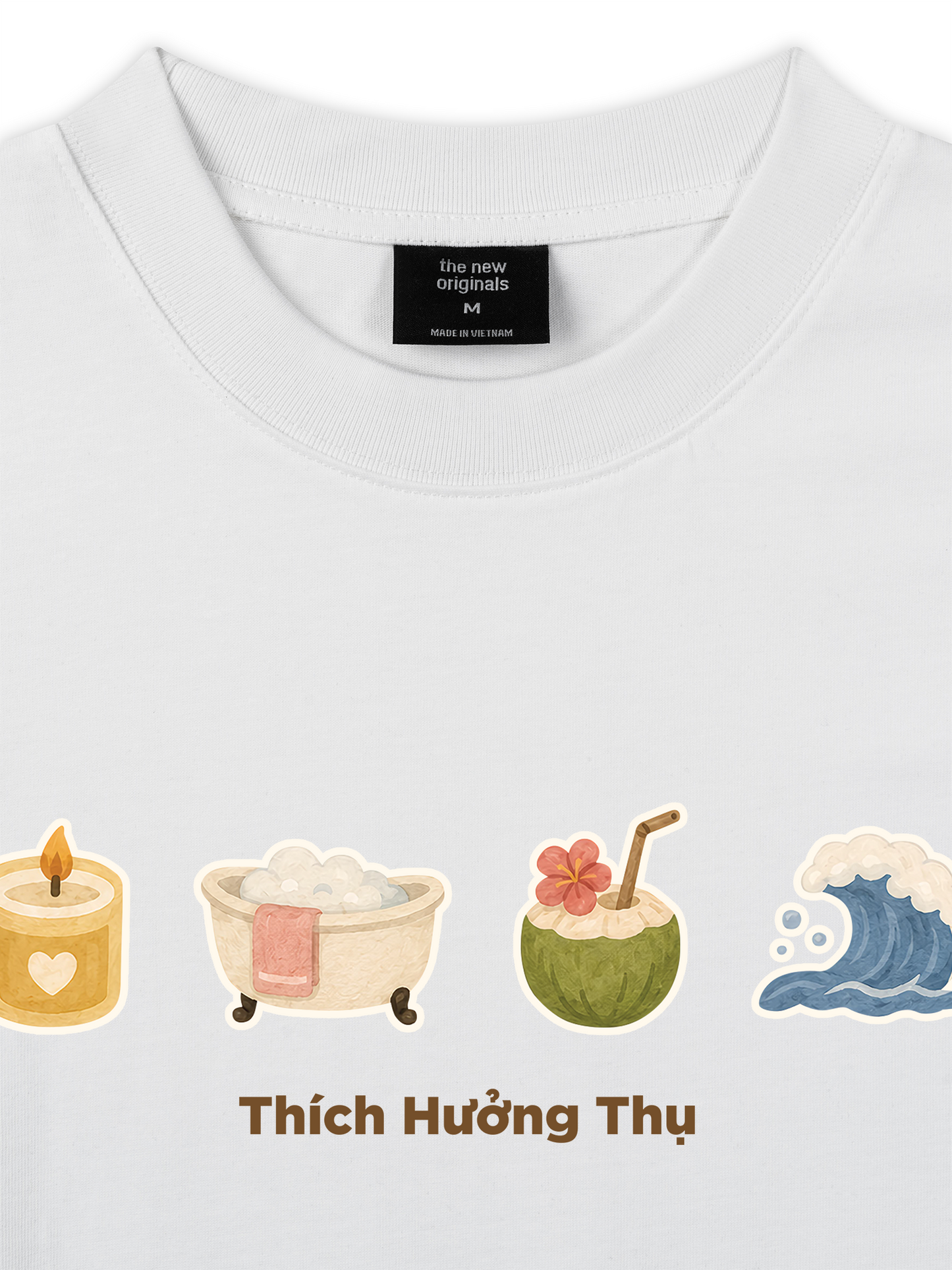 Áo Thun Relaxed Fit Thích Hưởng Thụ