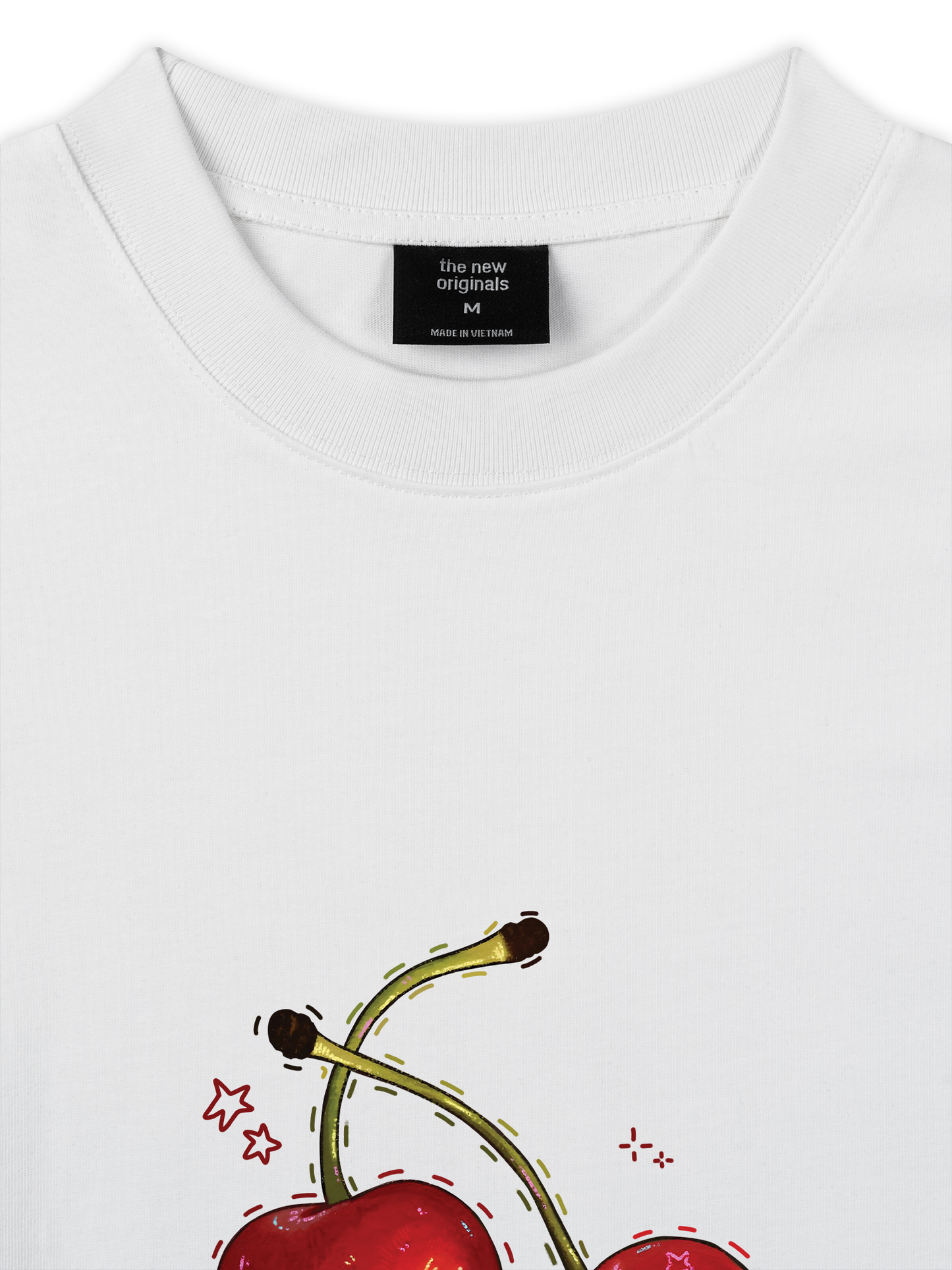 Áo Thun Relaxed Fit Summer Vibes Cherry Sweet